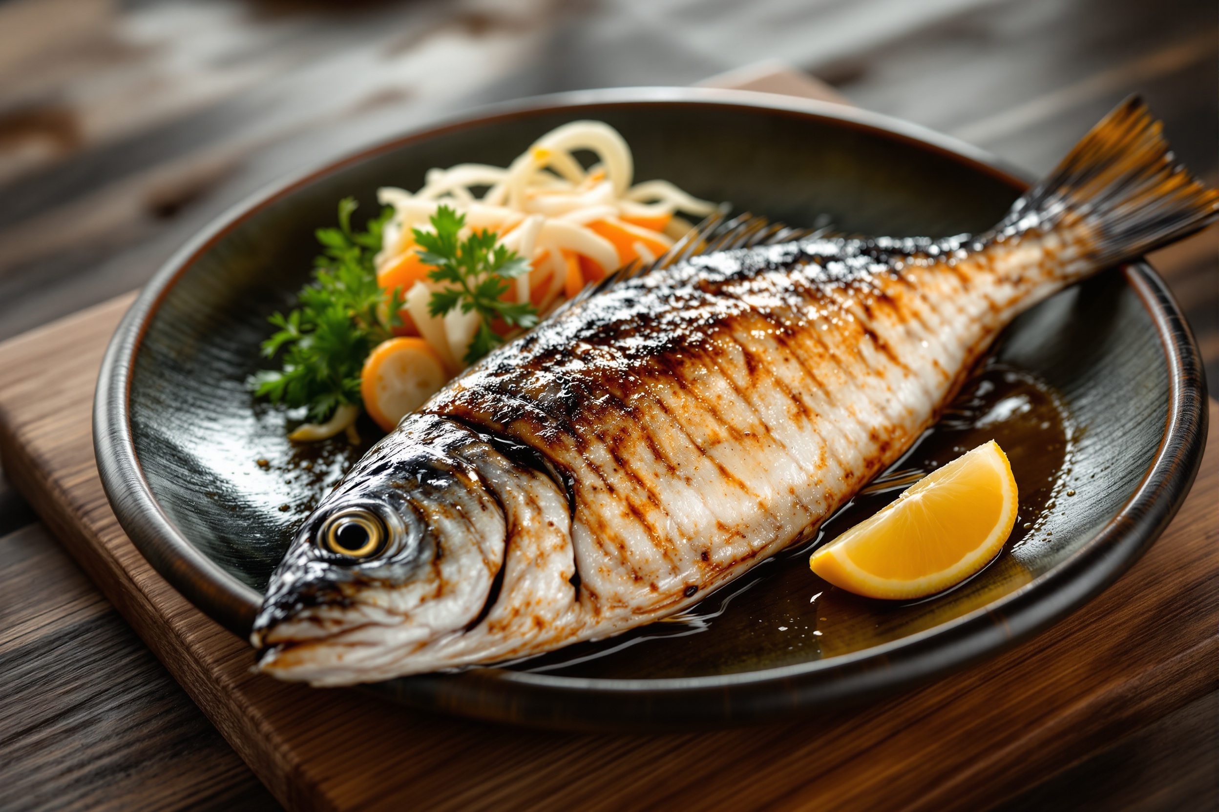 秋刀魚の塩焼き