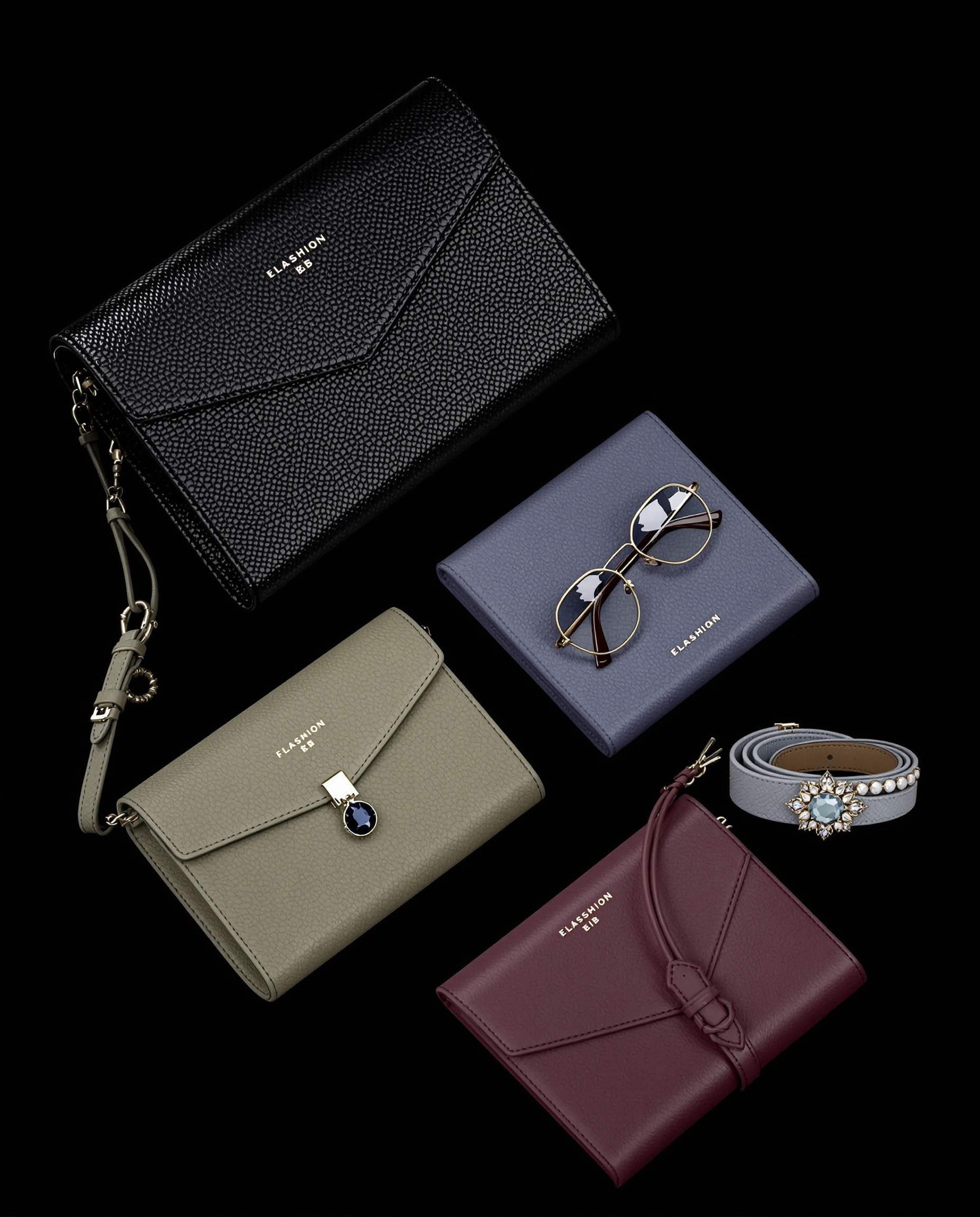 AI-generated illustration representing Accessories; not an actual product or QC photo