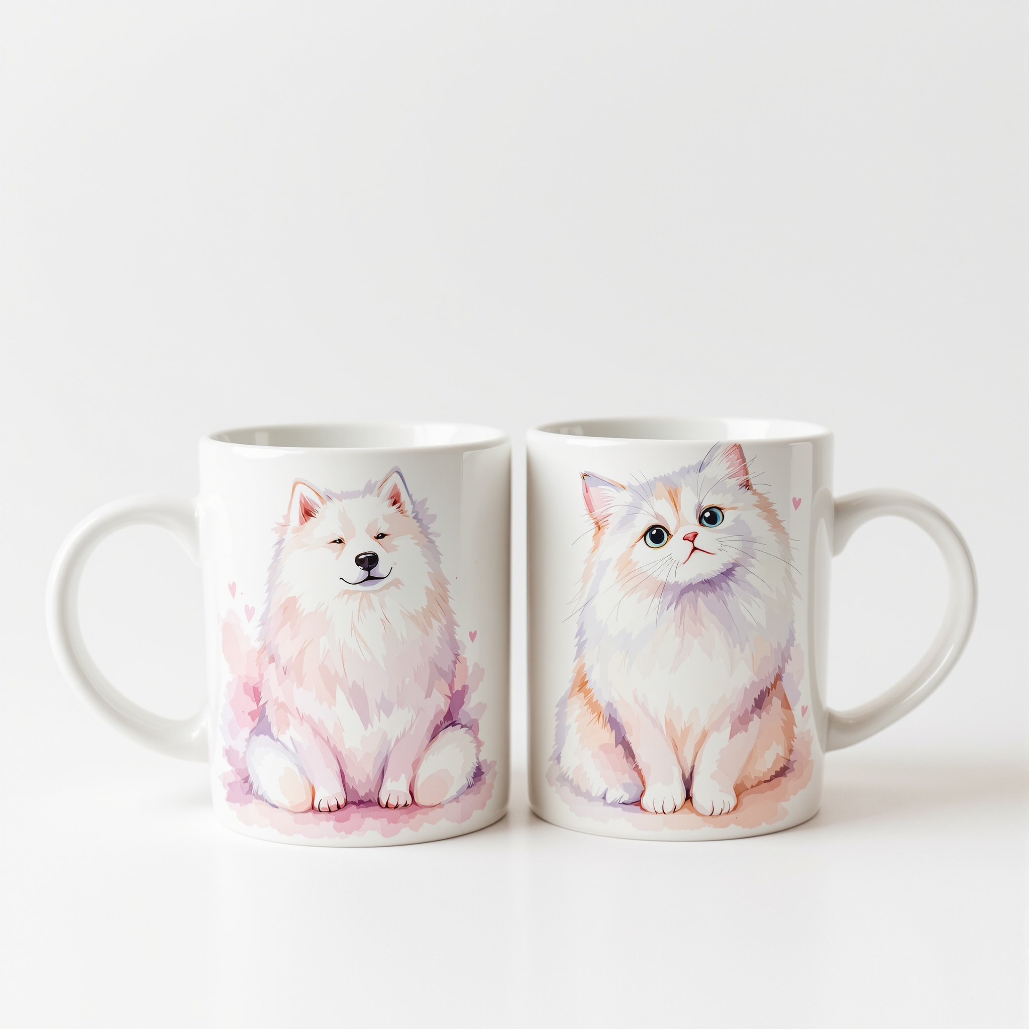 薩摩耶 × 布偶貓