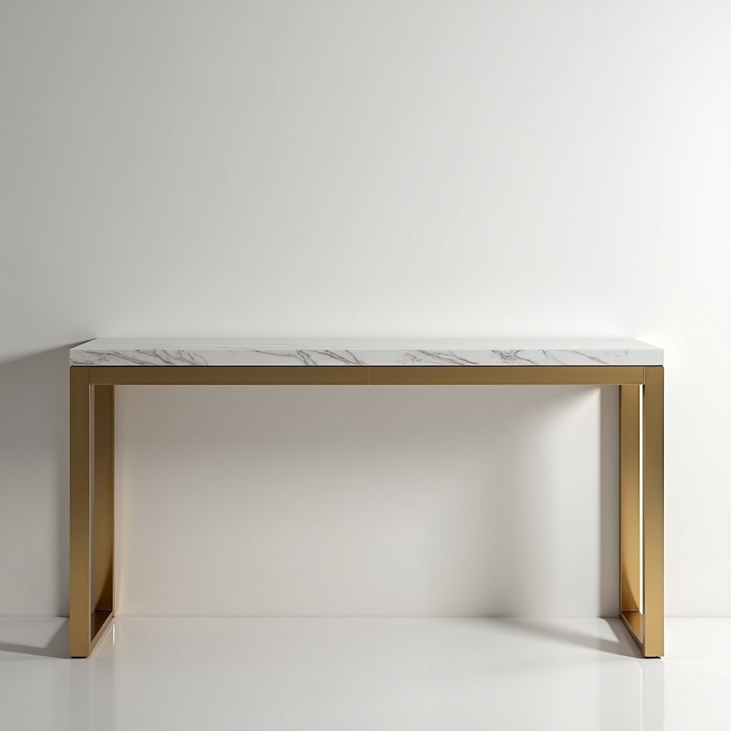 Modern Marble Console Table
