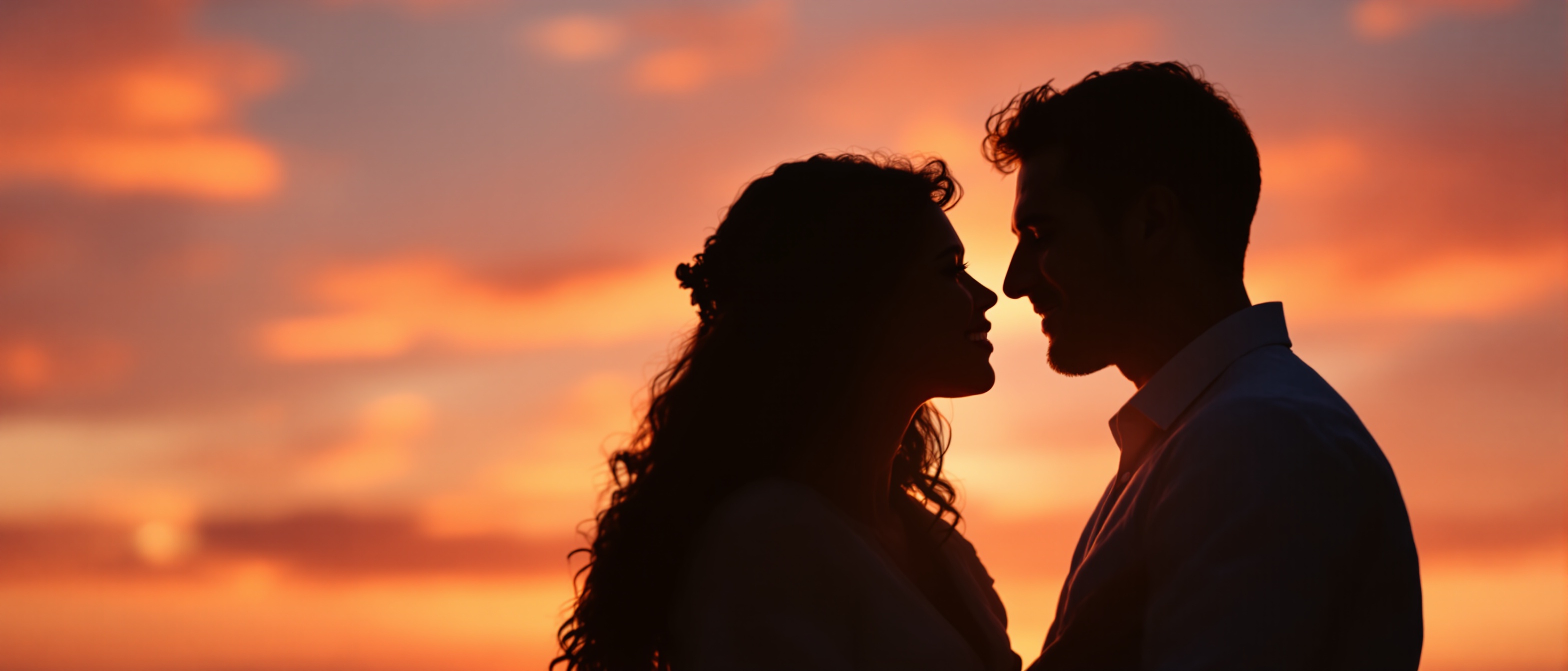 Pareja reconciliándose