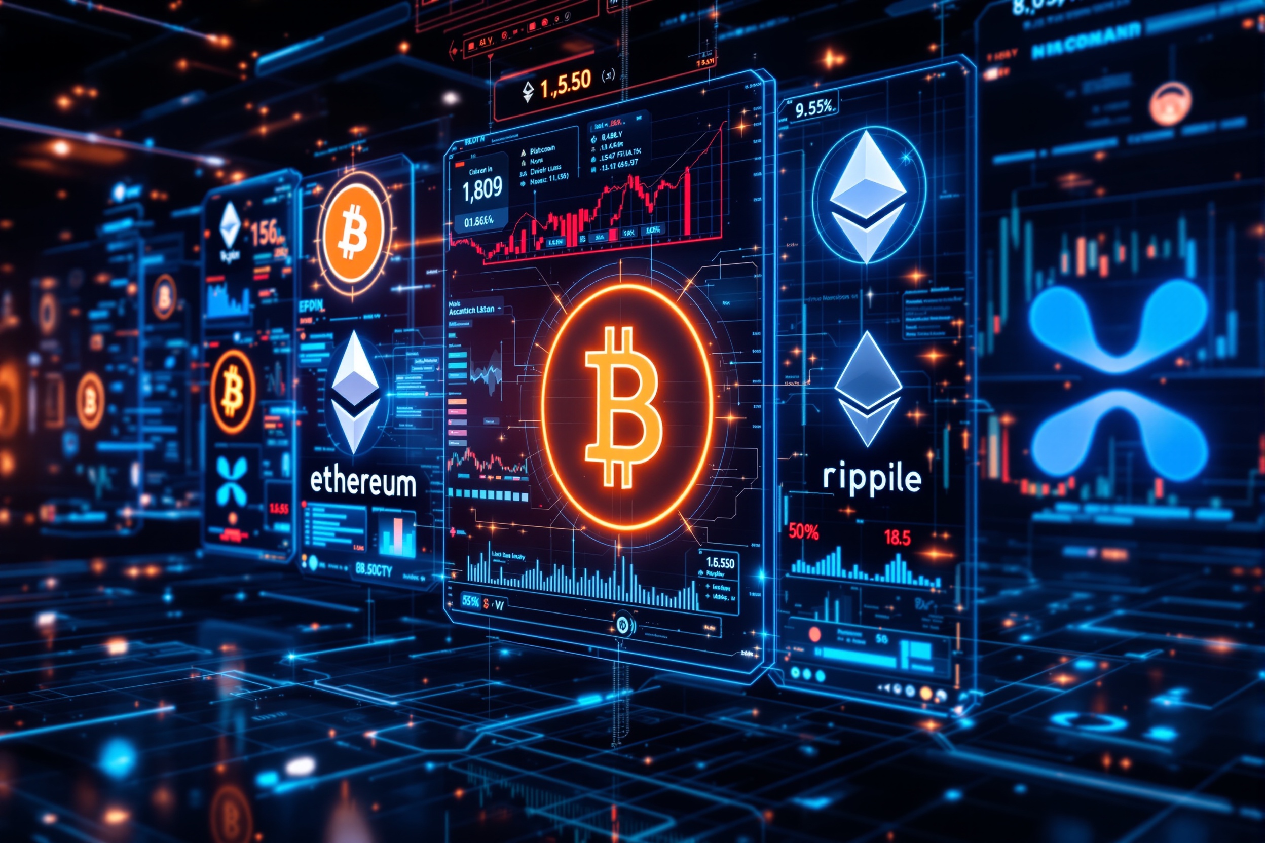 Die wichtigsten Kryptowährungen & Ökosysteme