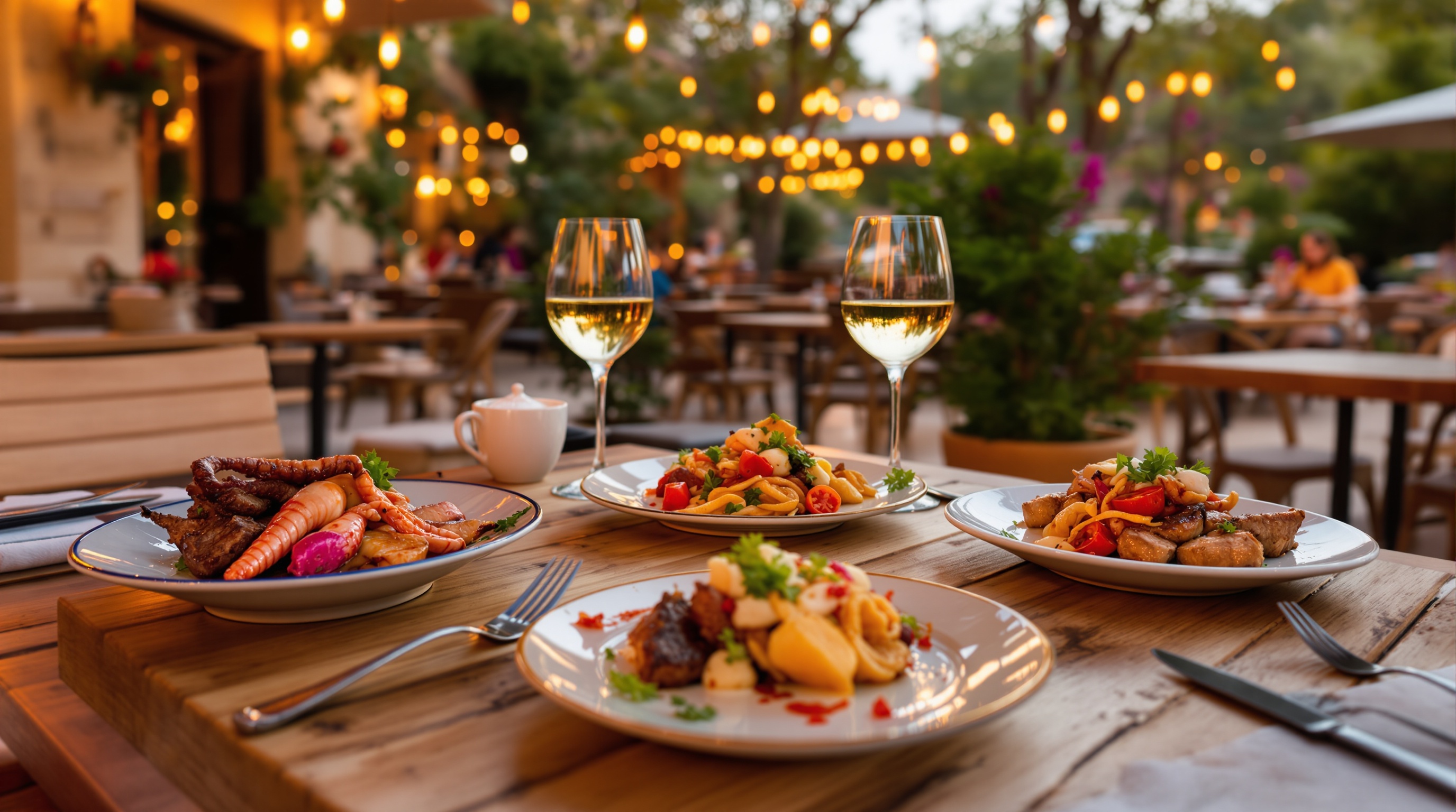 Terraza de La Píkara de Retamas en Alcorcón