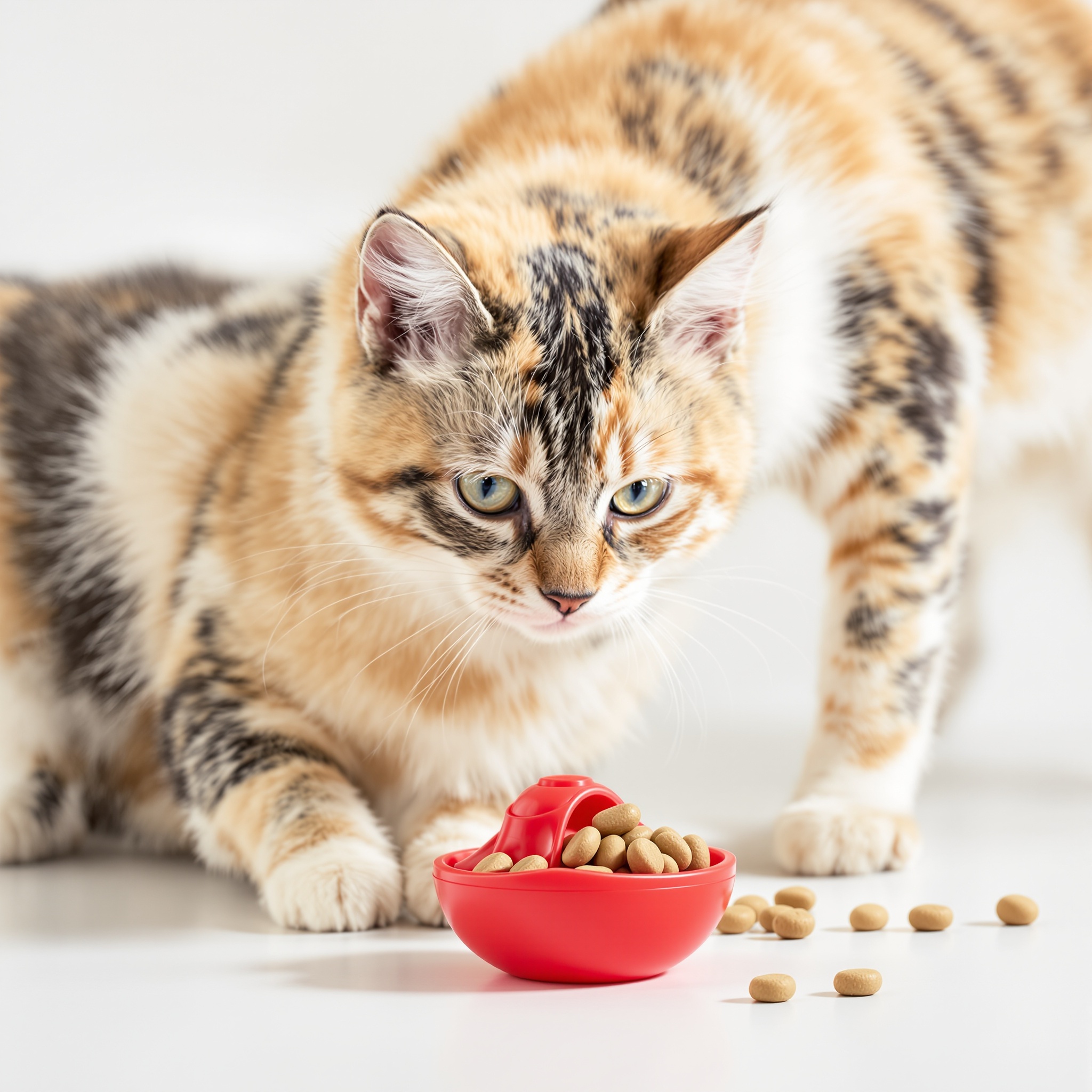 KONG Cat Wobbler Treat Dispenser