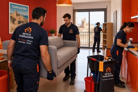 Equipo profesional de vaciado en Tarragona