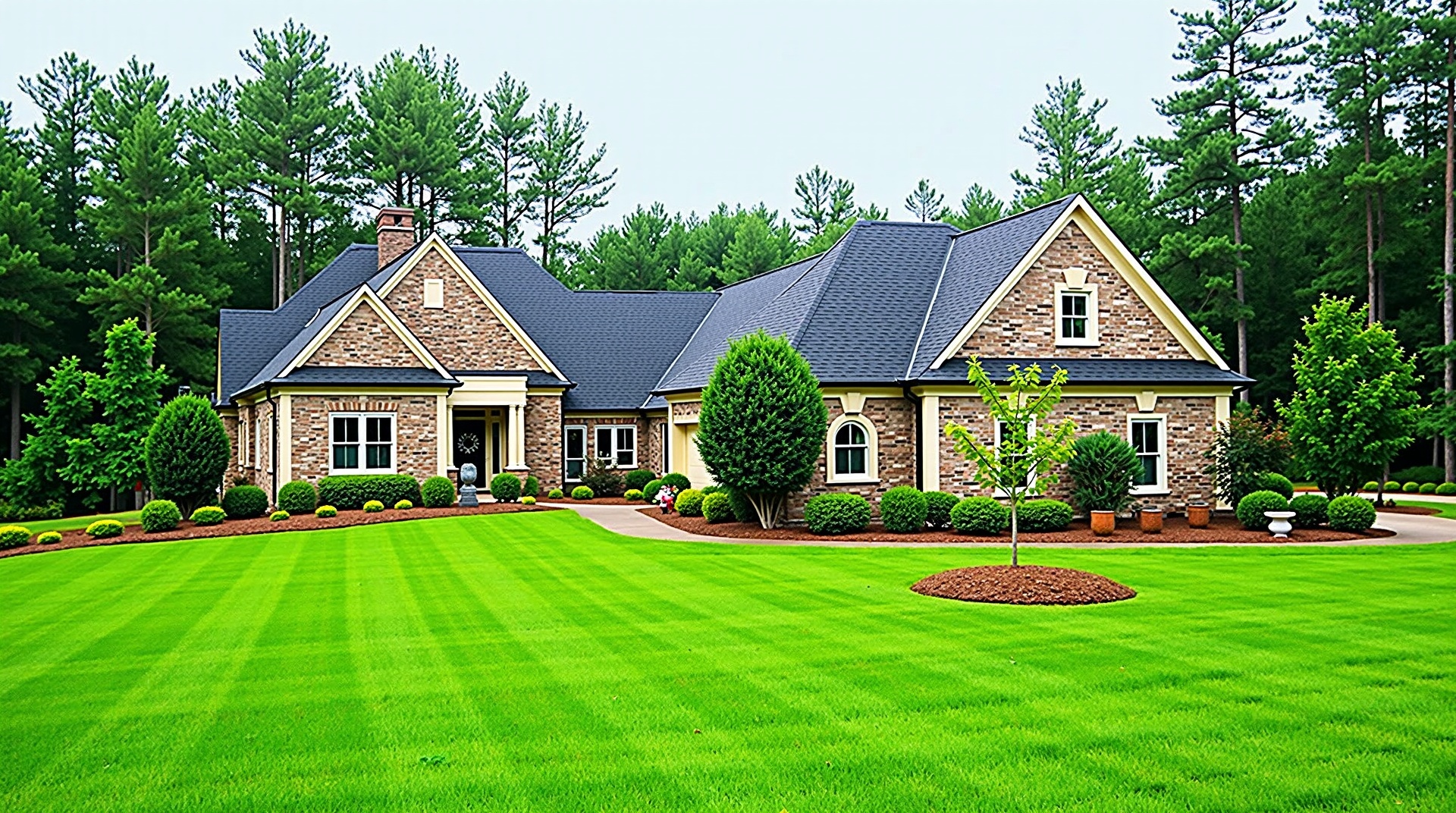Professional landscaping services in Holly Springs GA
