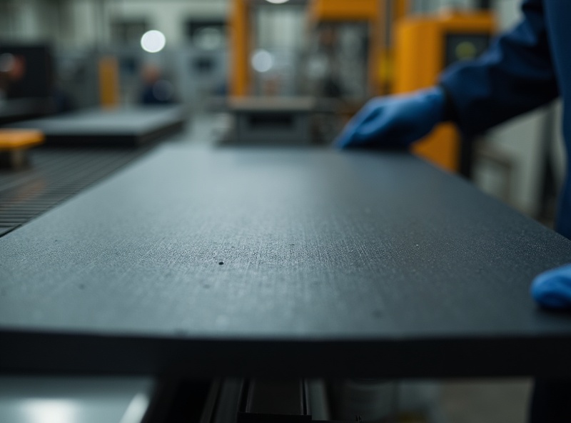 Pure rubber material in lab