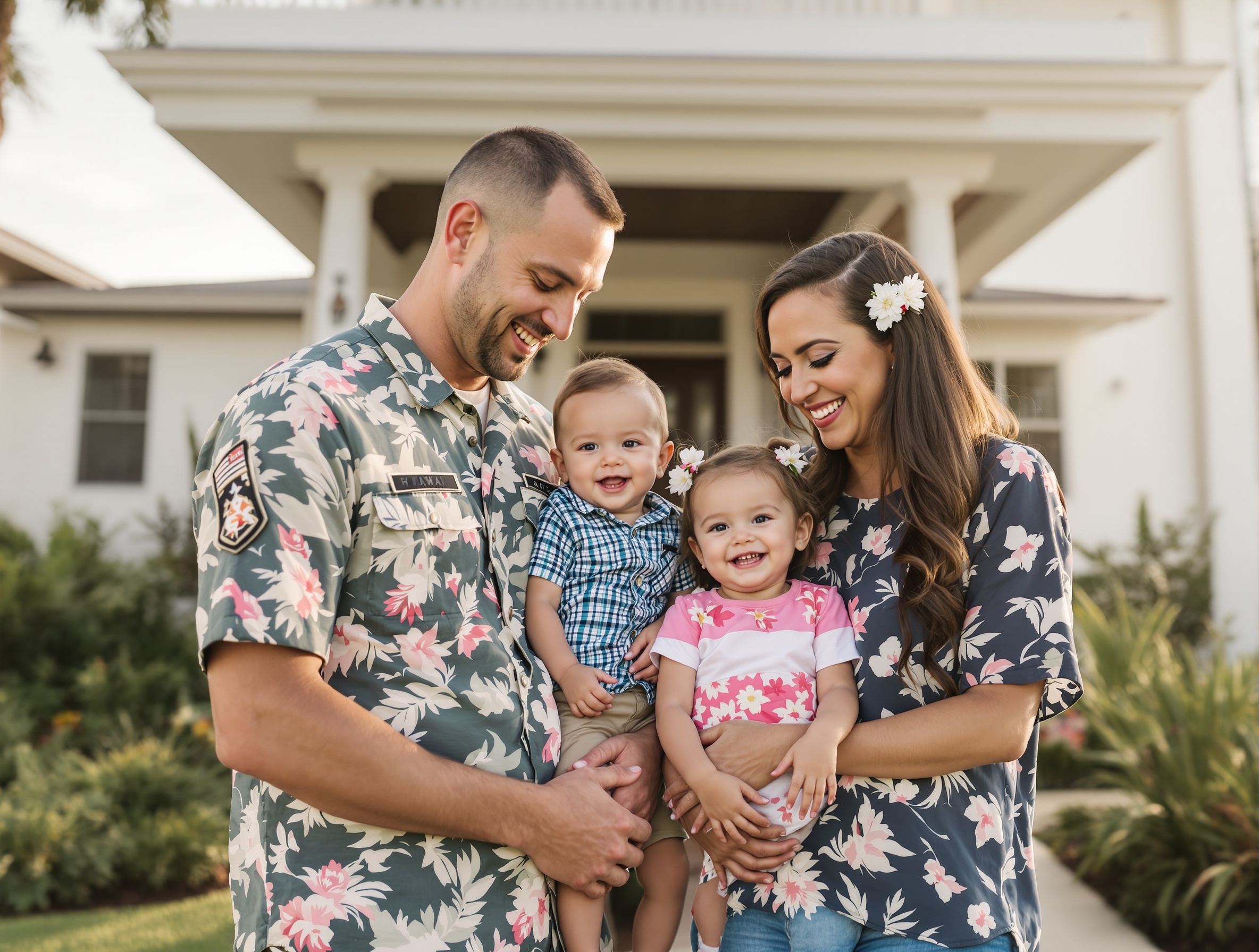 Military Family in Hawaii