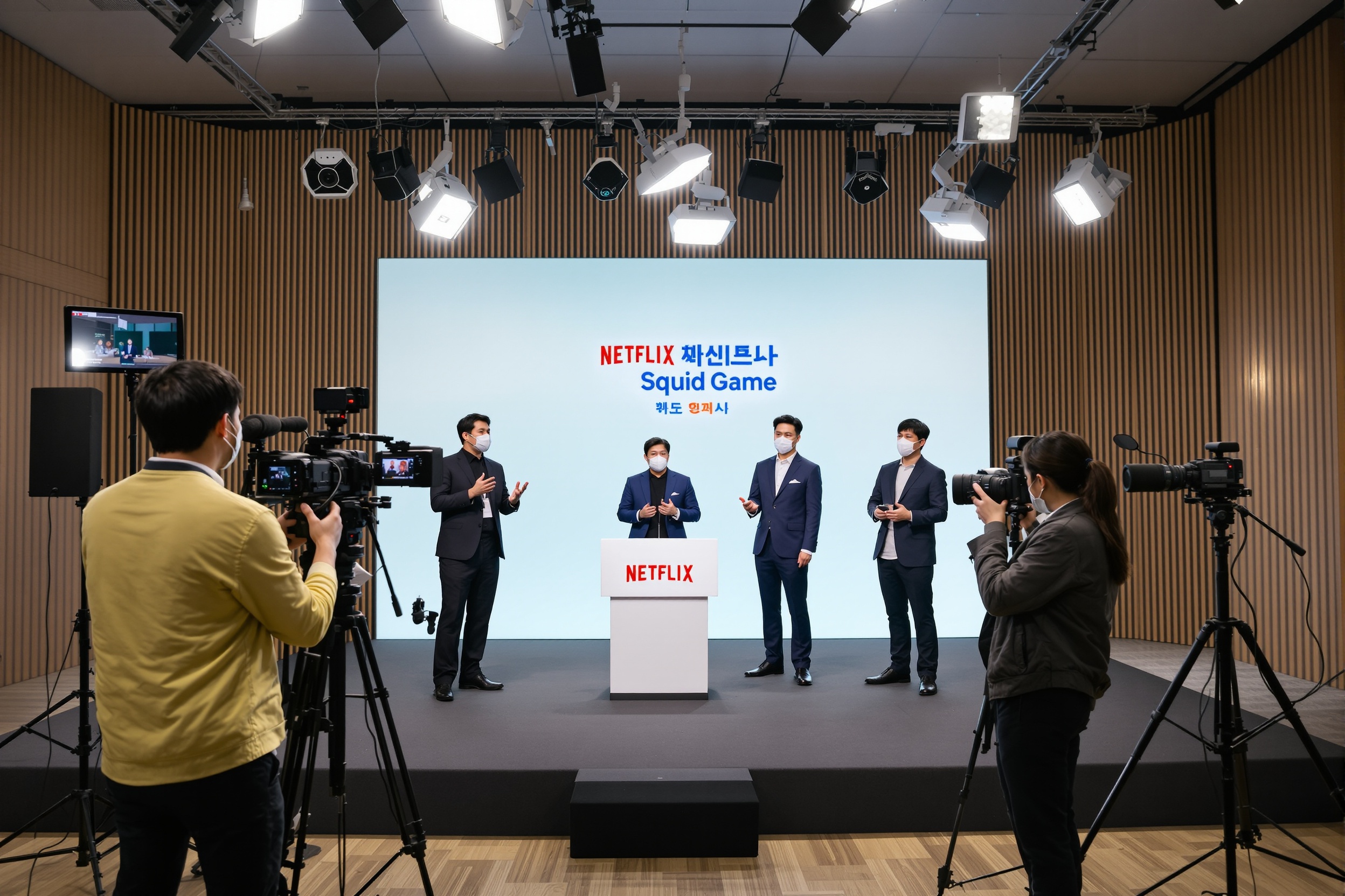 넷플릭스 '오징어 게임' 글로벌 프로모션