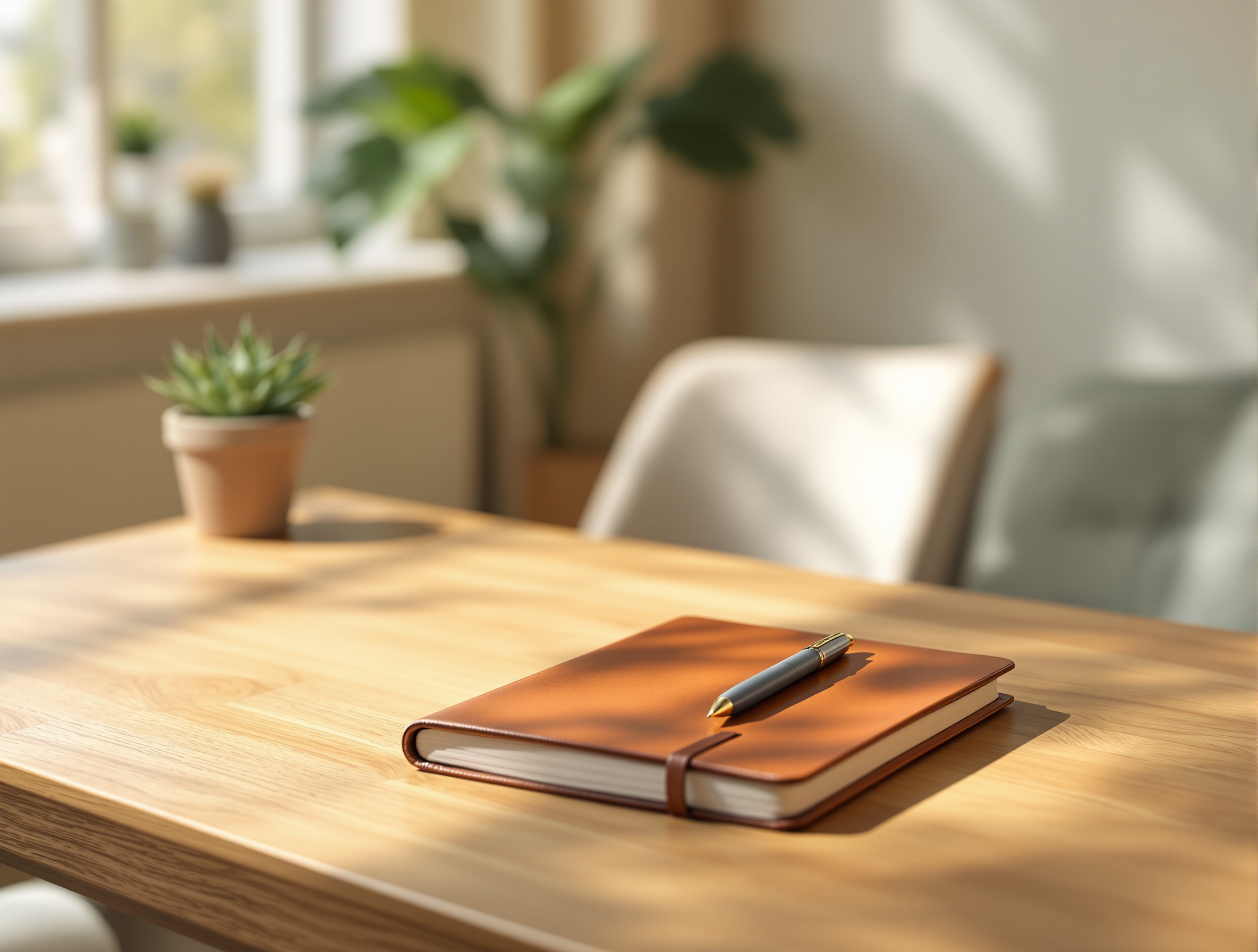 Warm and inviting therapy office with comfortable seating and natural light