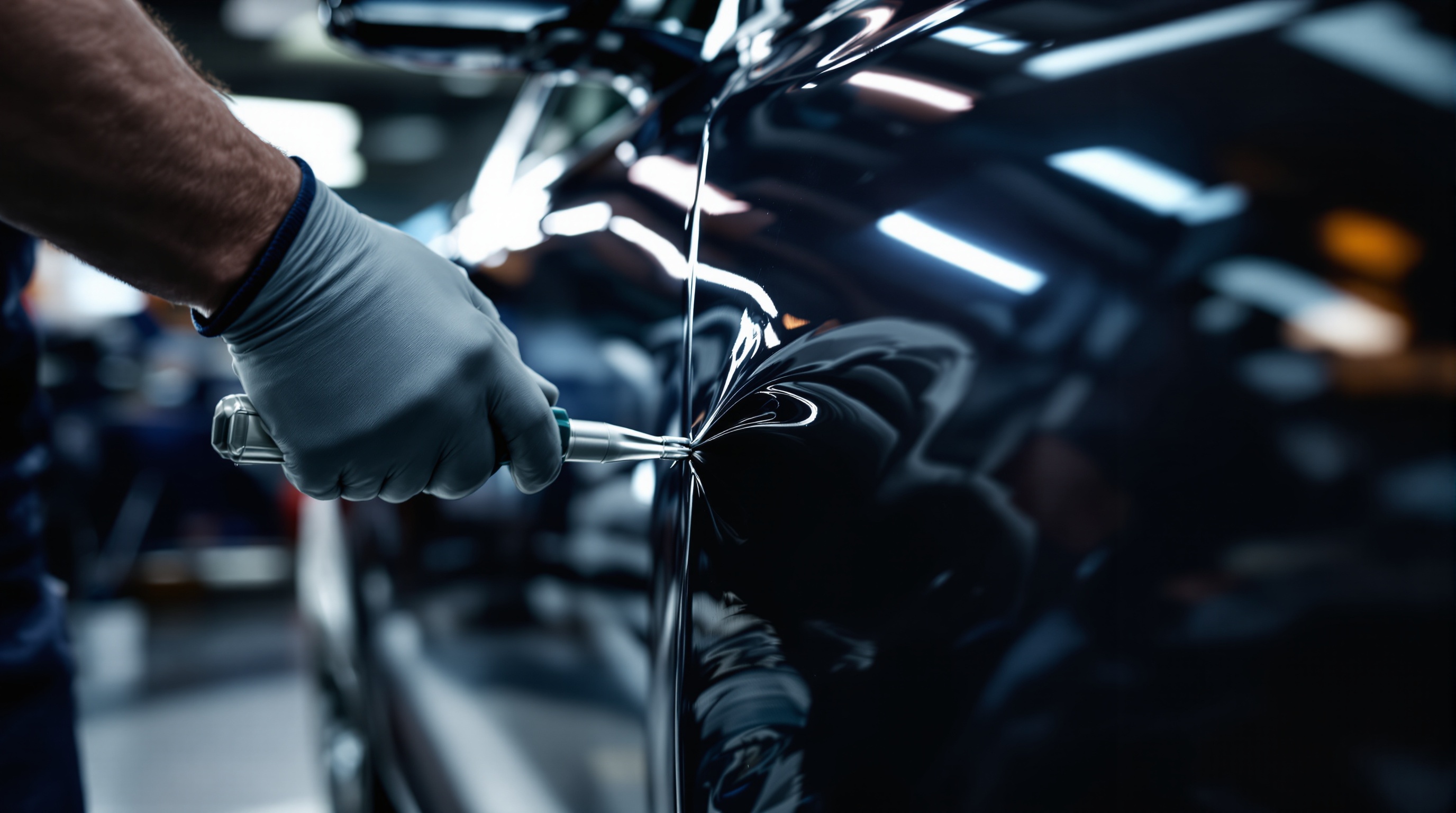 Professional paintless dent repair service in Kansas City