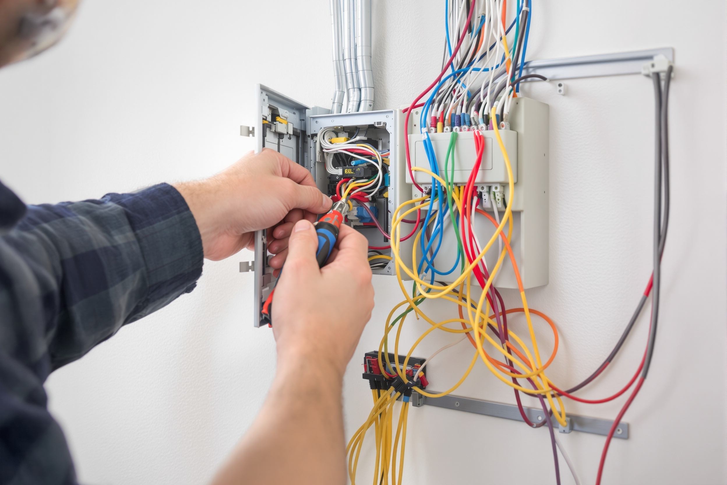 Professional rewiring service in Pontypridd