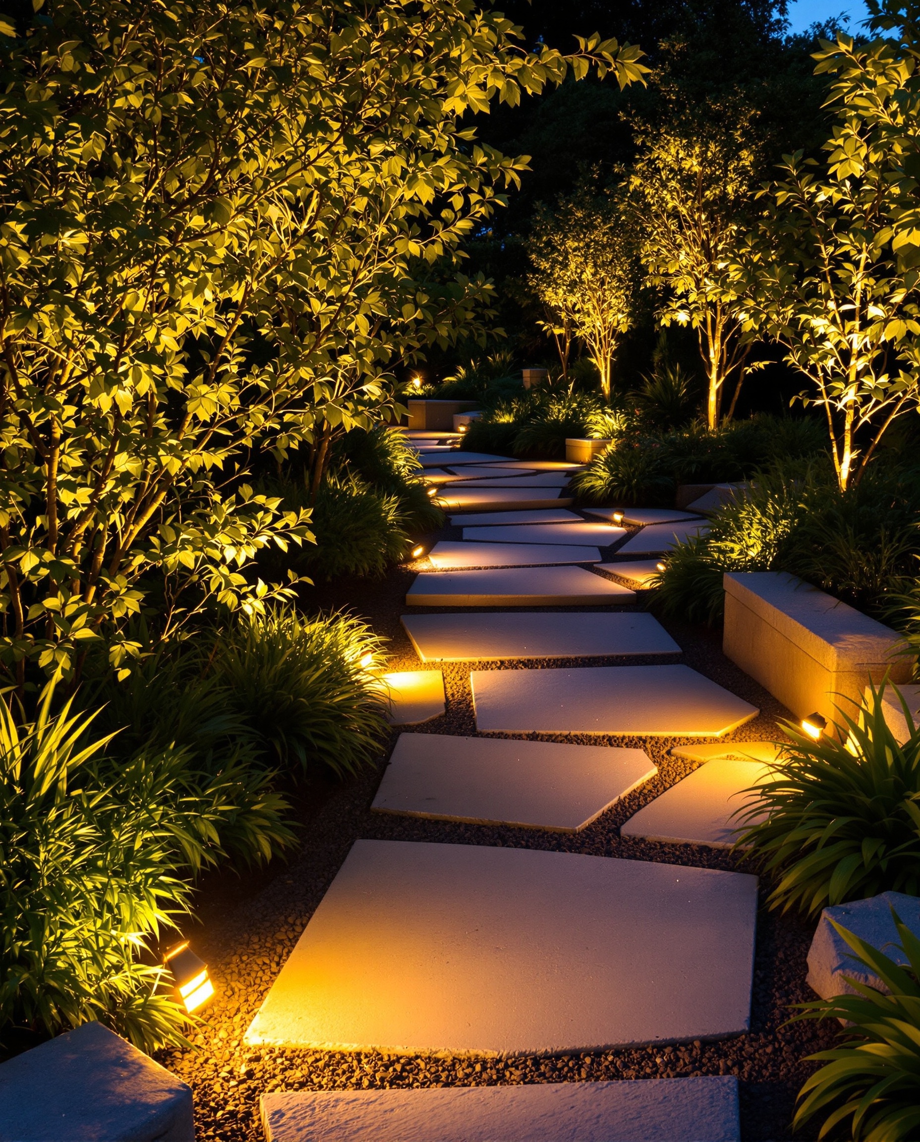 Garden Lighting Installation