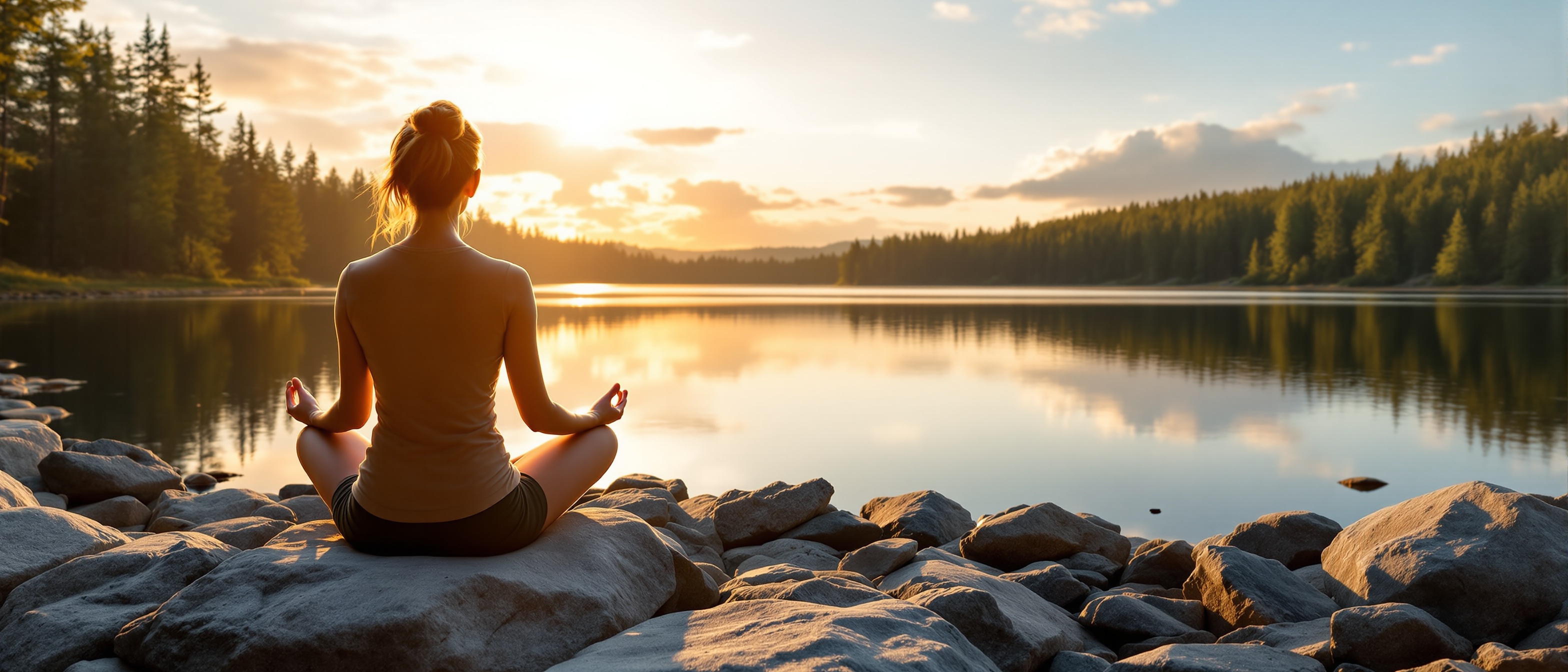 Guided meditation in nature