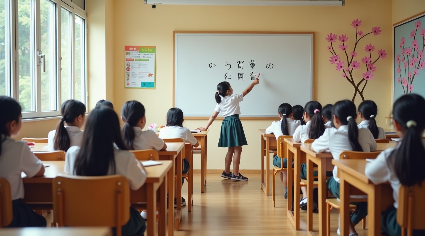 SPECIALONE Japanese School Classroom