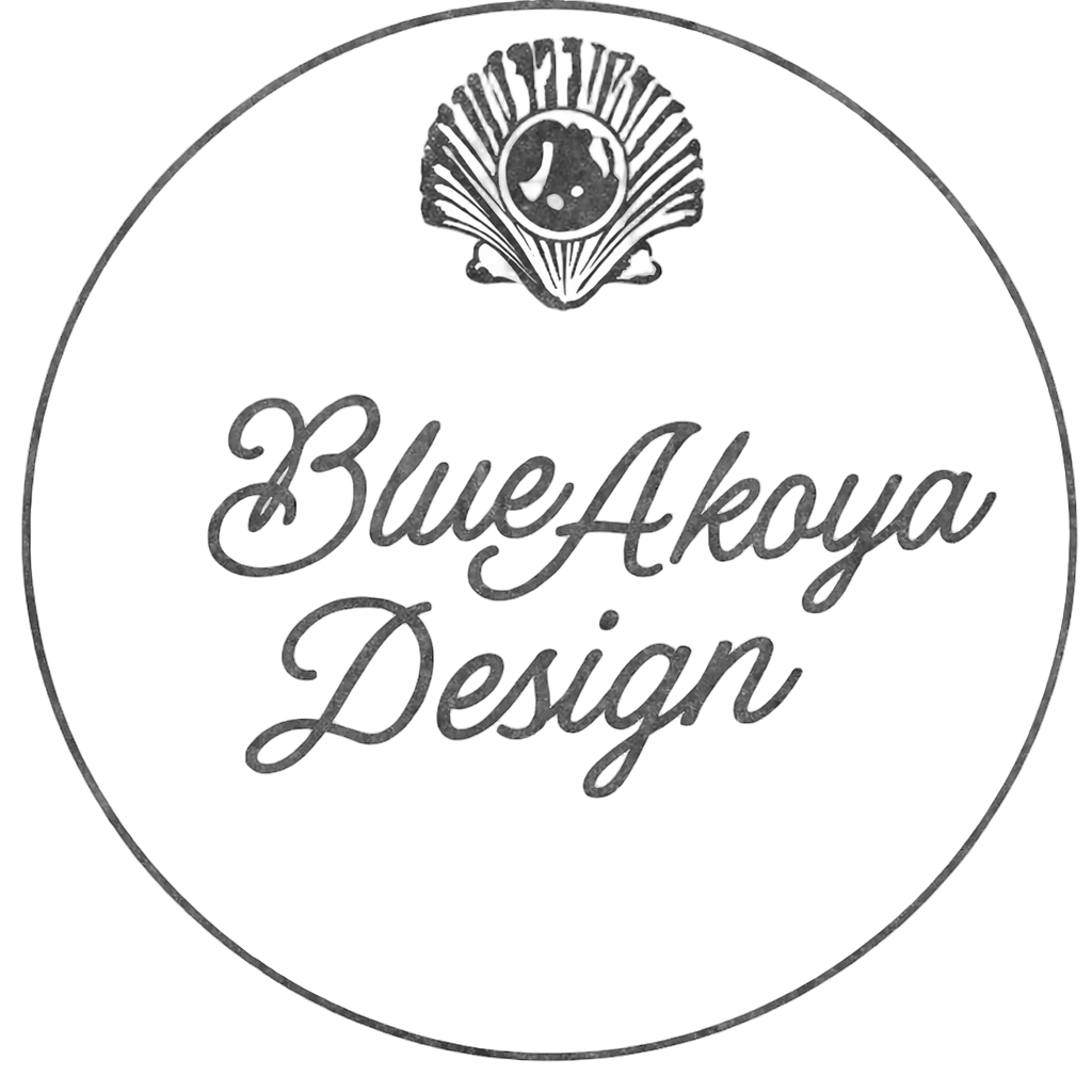 Blue Akoya Design Logo