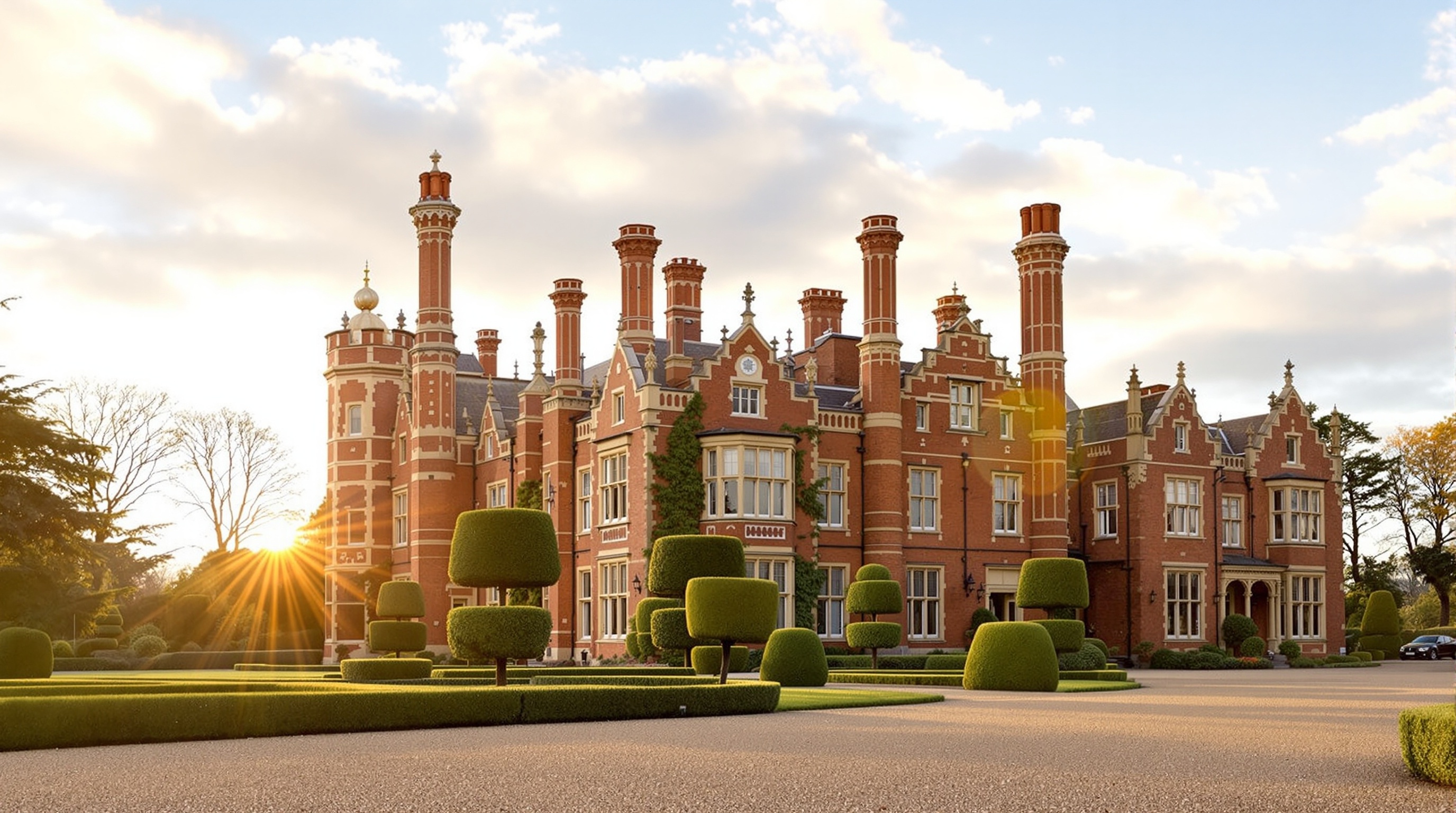 Hintlesham Hall Hotel in Hintlesham, Suffolk, England — luxury golf hotel