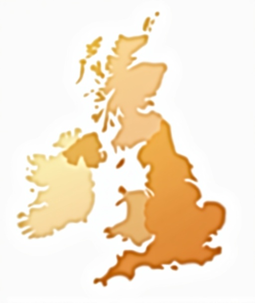 UK map showing where Bears Sensory World has helped families