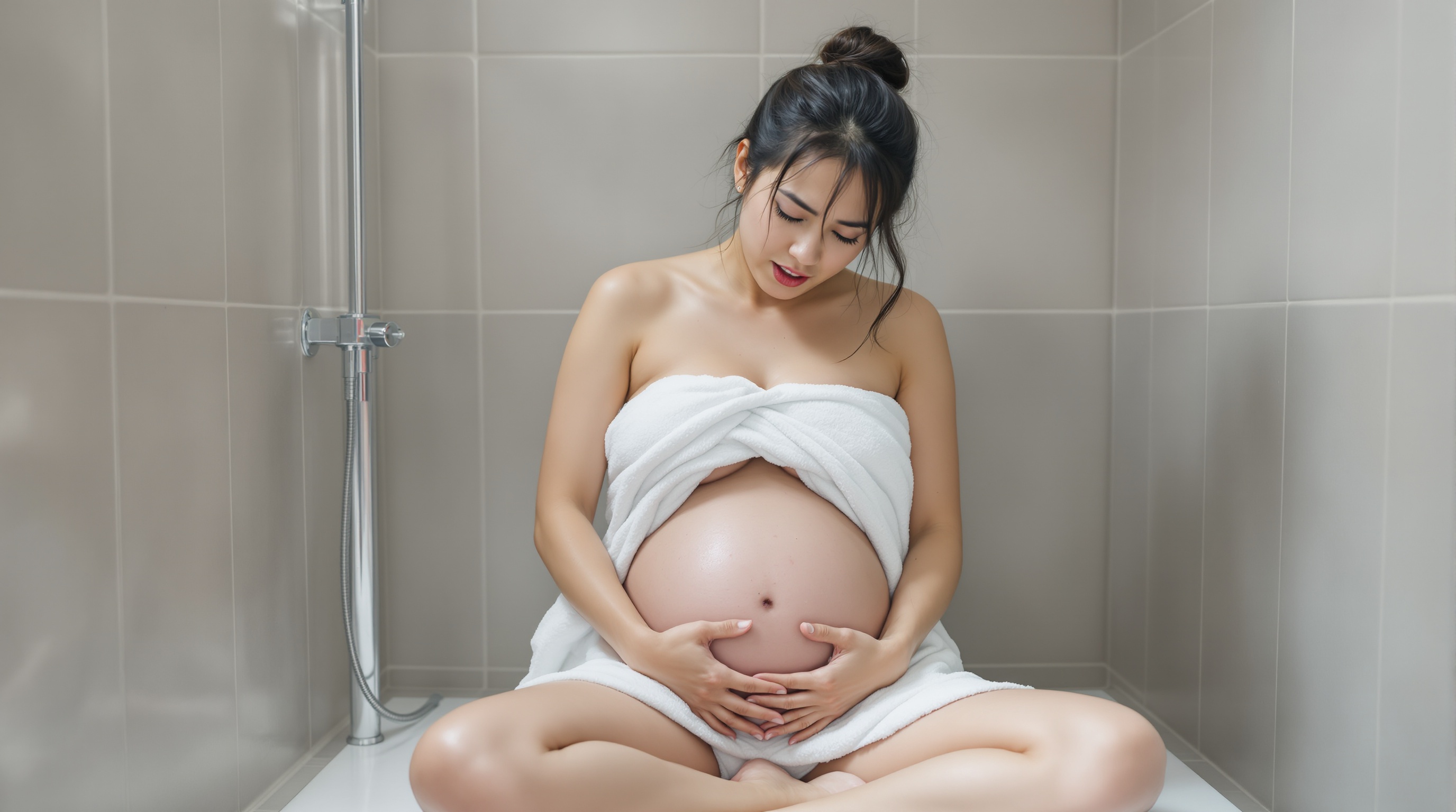 妊娠線のかゆみに悩む妊婦