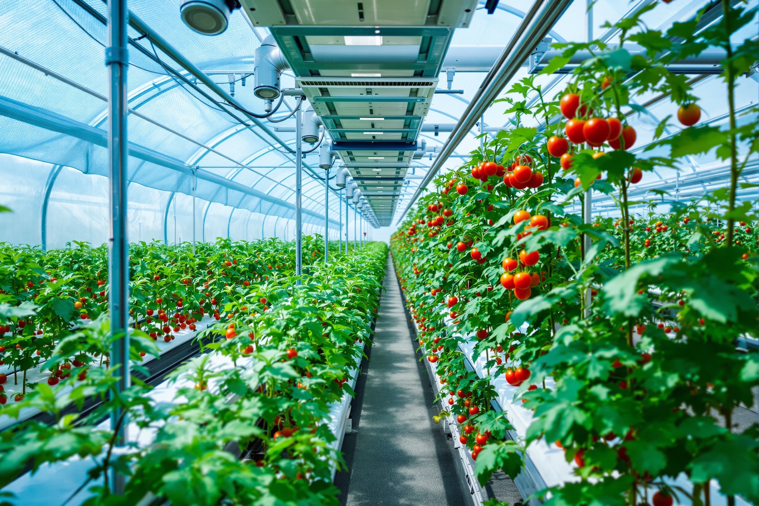 Déshumidificateurs pour Serres Maraîchères