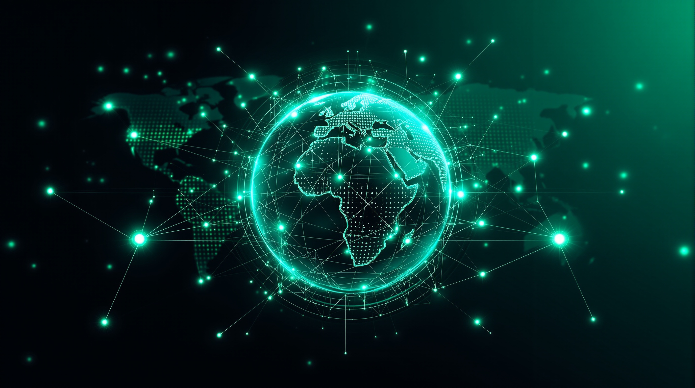 Digital Network Background