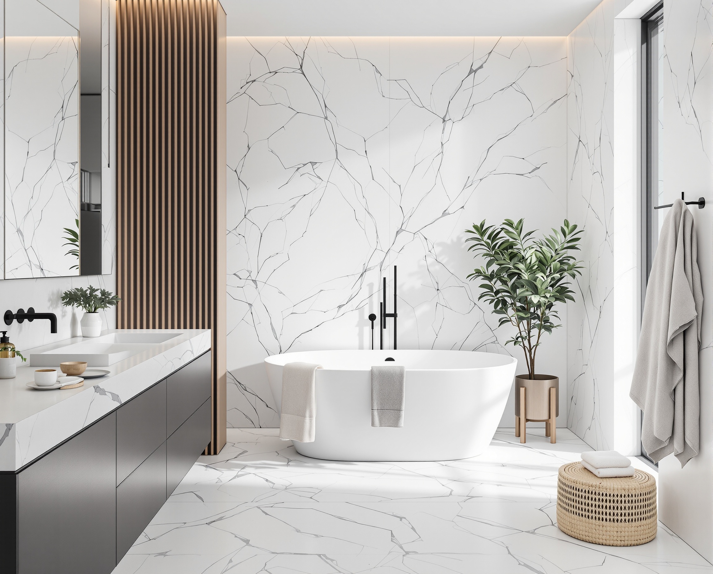 Luxury bathroom renovation by Sydney Luxe Bathrooms