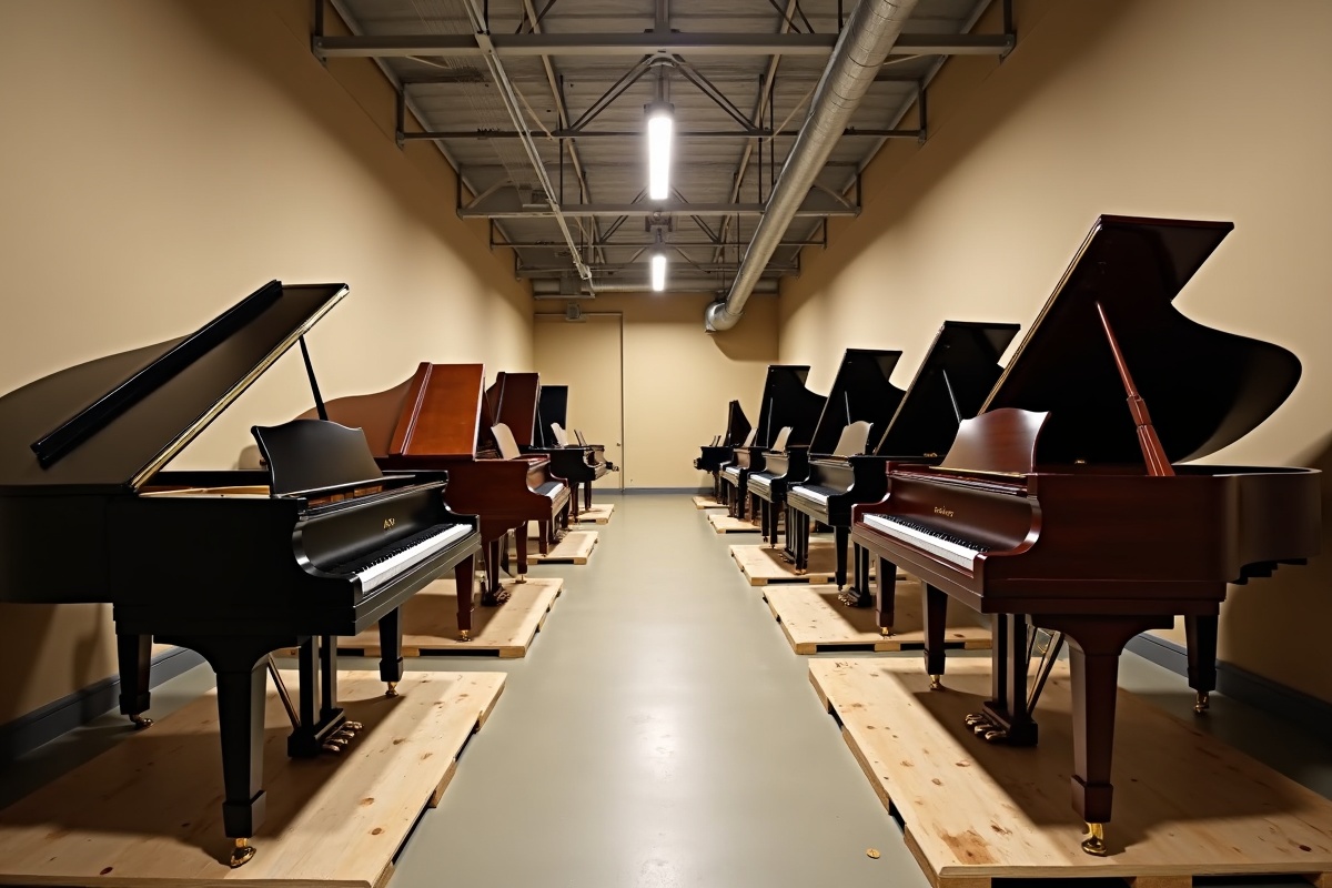 Piano storage London — secure climate-controlled piano storage facility