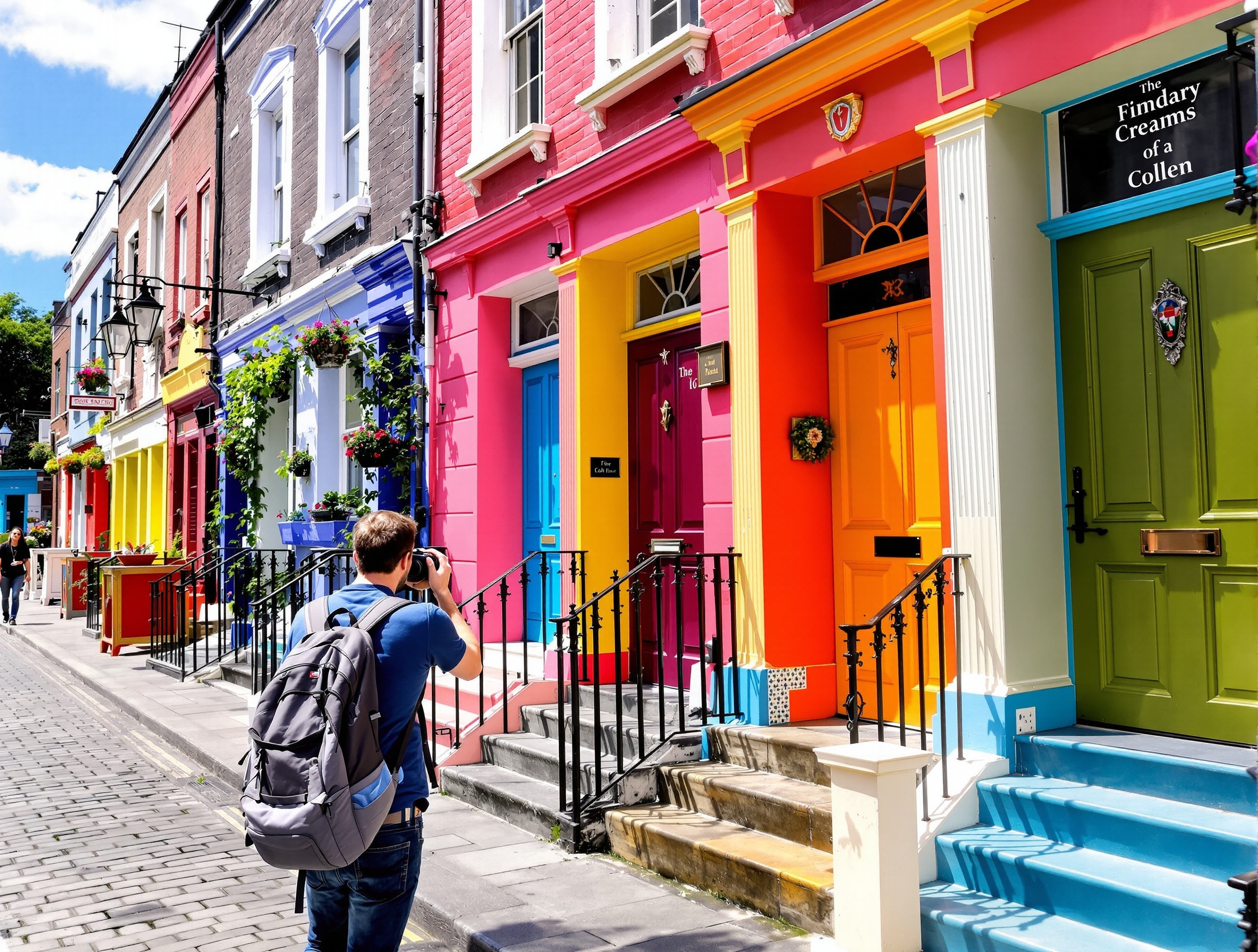 Exploring Dublin neighborhoods during scouting trip