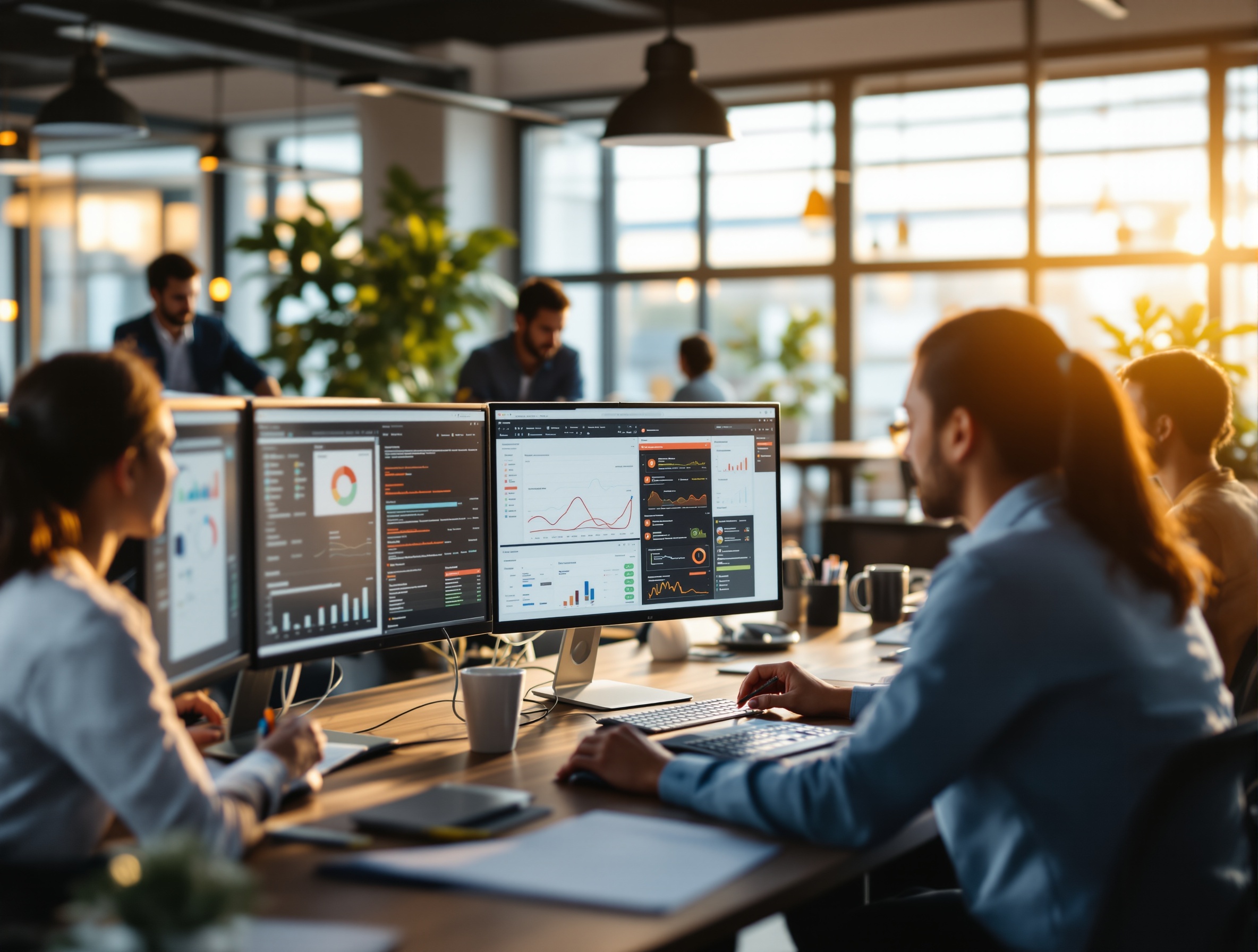 AavishkarIT managed CRM support team collaborating