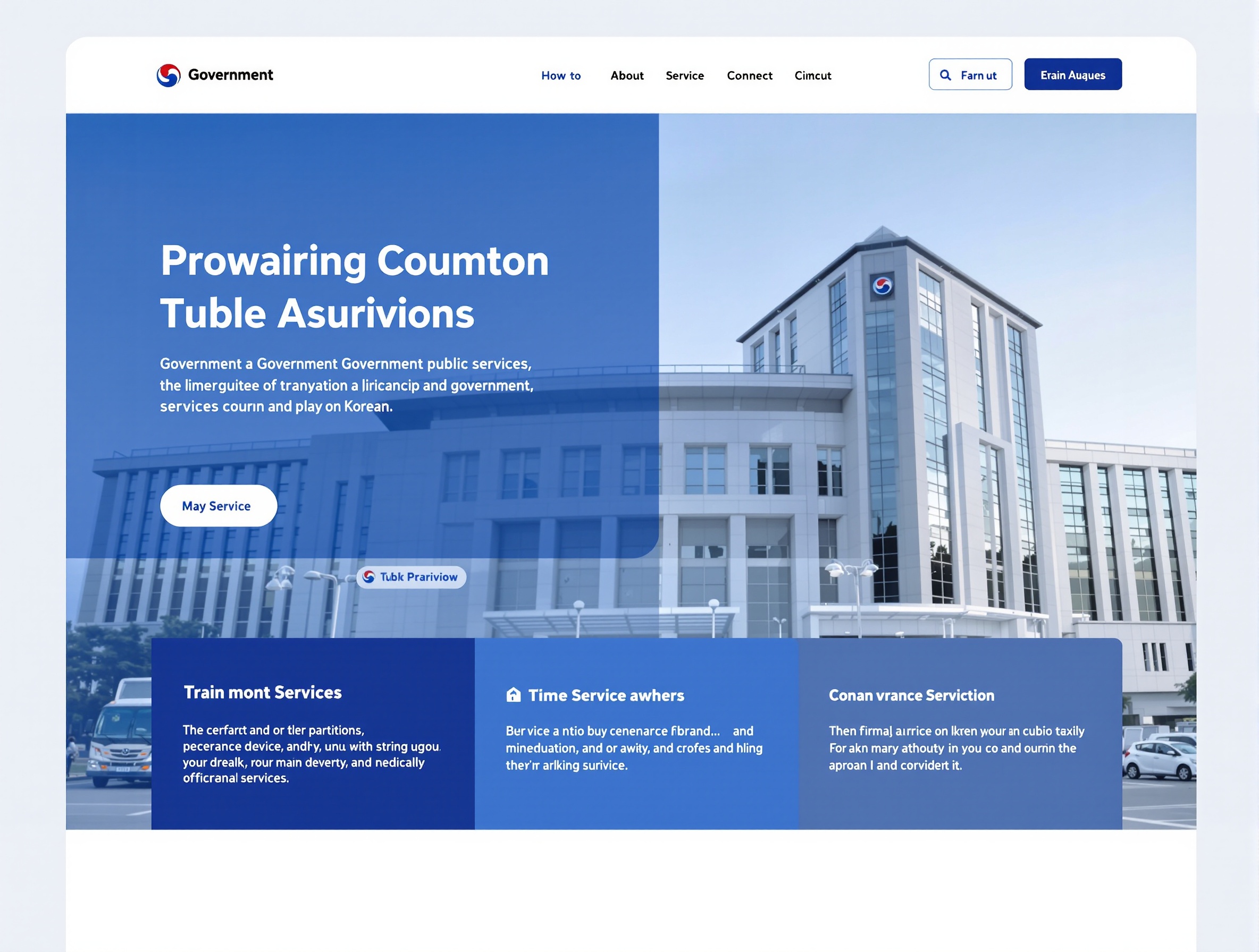 Government Website Design