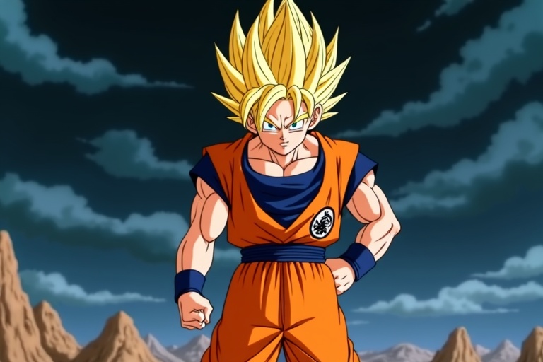 Eu sou o Sayajin que veio da Terra, e eu vou te derrotar! — Goku