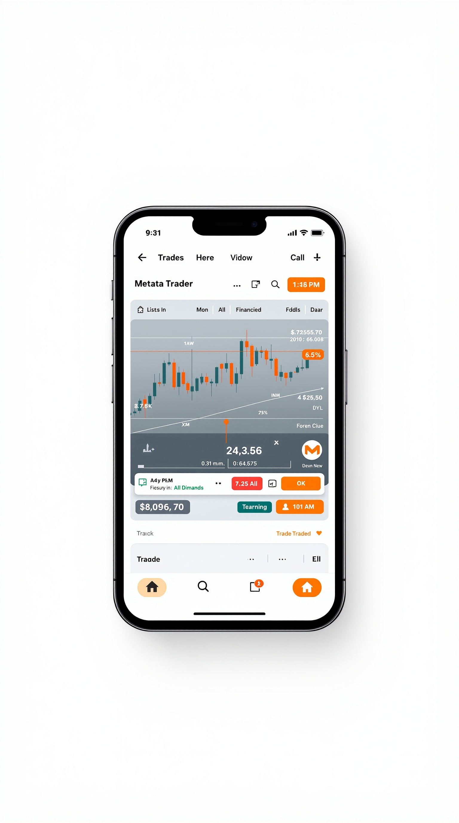 XM手机客户端 App界面