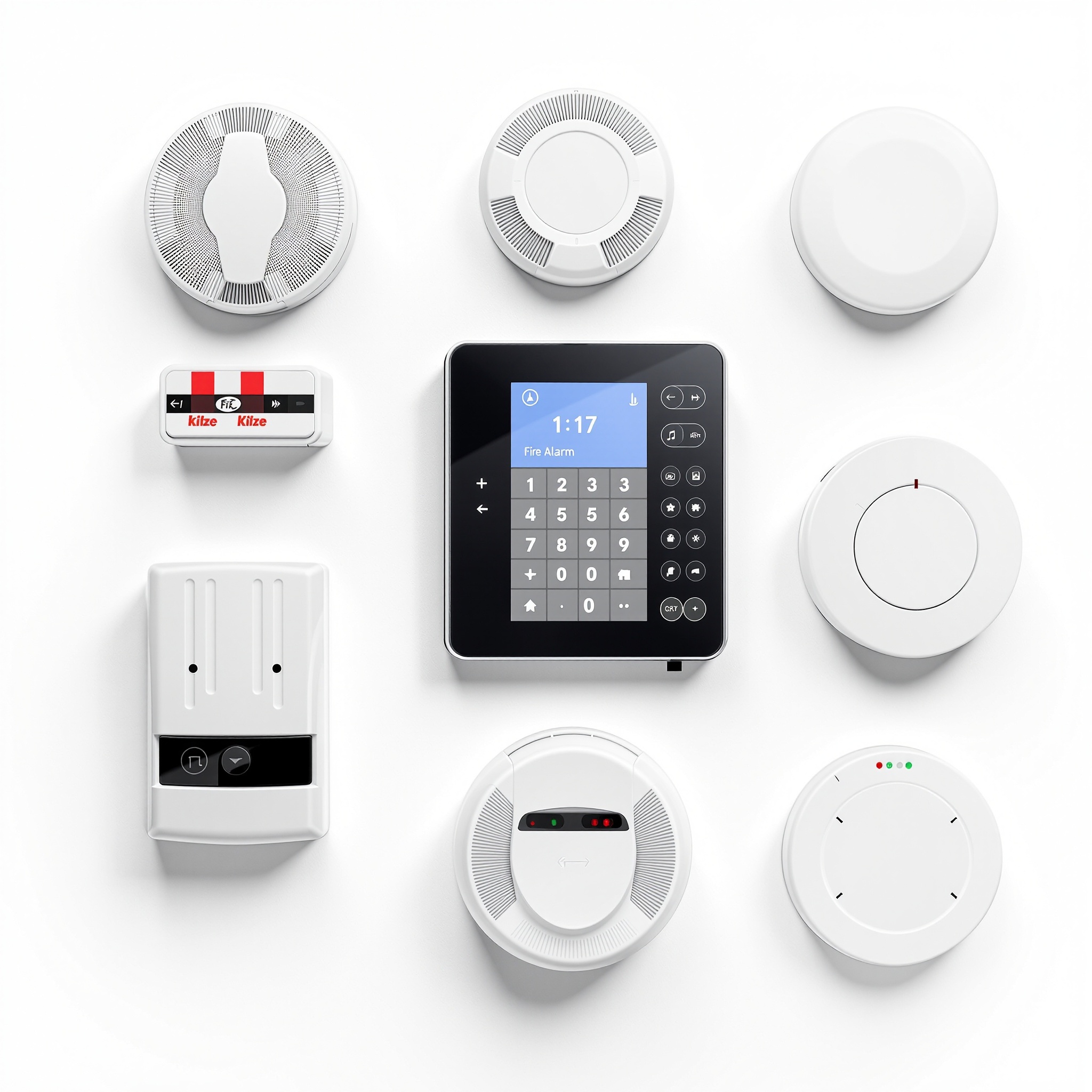 نظام إنذار حريق ذكي متكامل