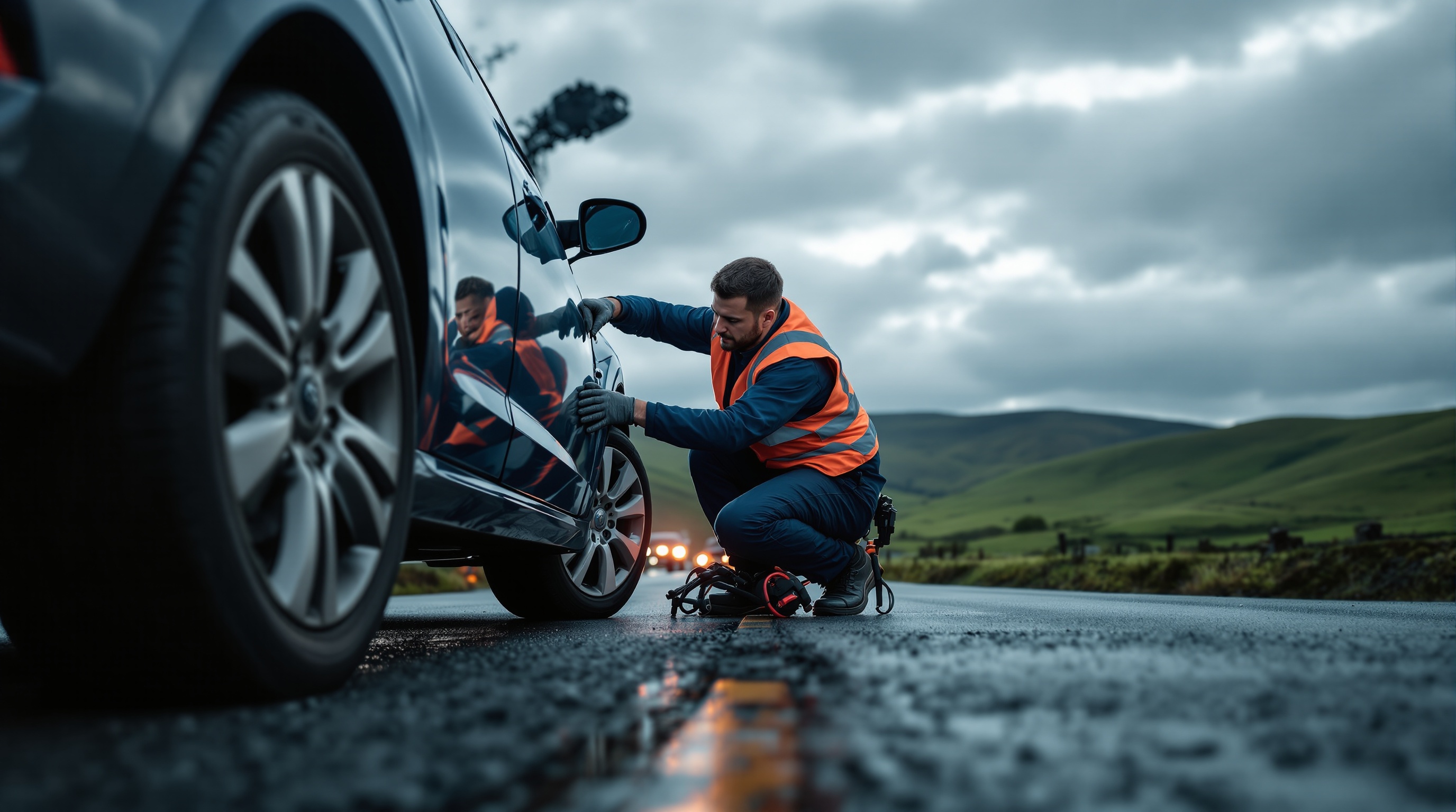 Mobile tyre fitting service