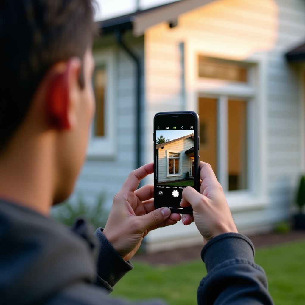 Upload photos of your home