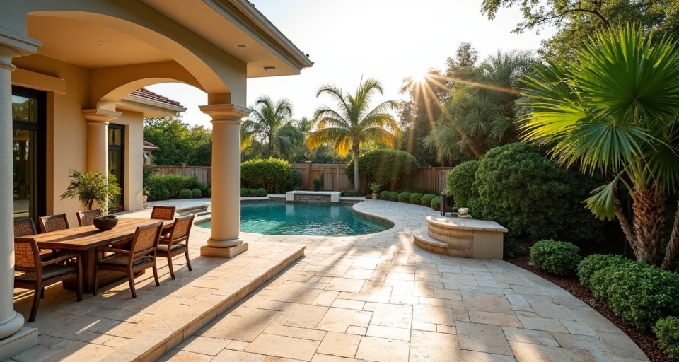 Paver installation and hardscape design — Tampa Bay to Venice FL