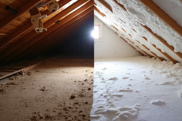 Attic Insulation Upgrade