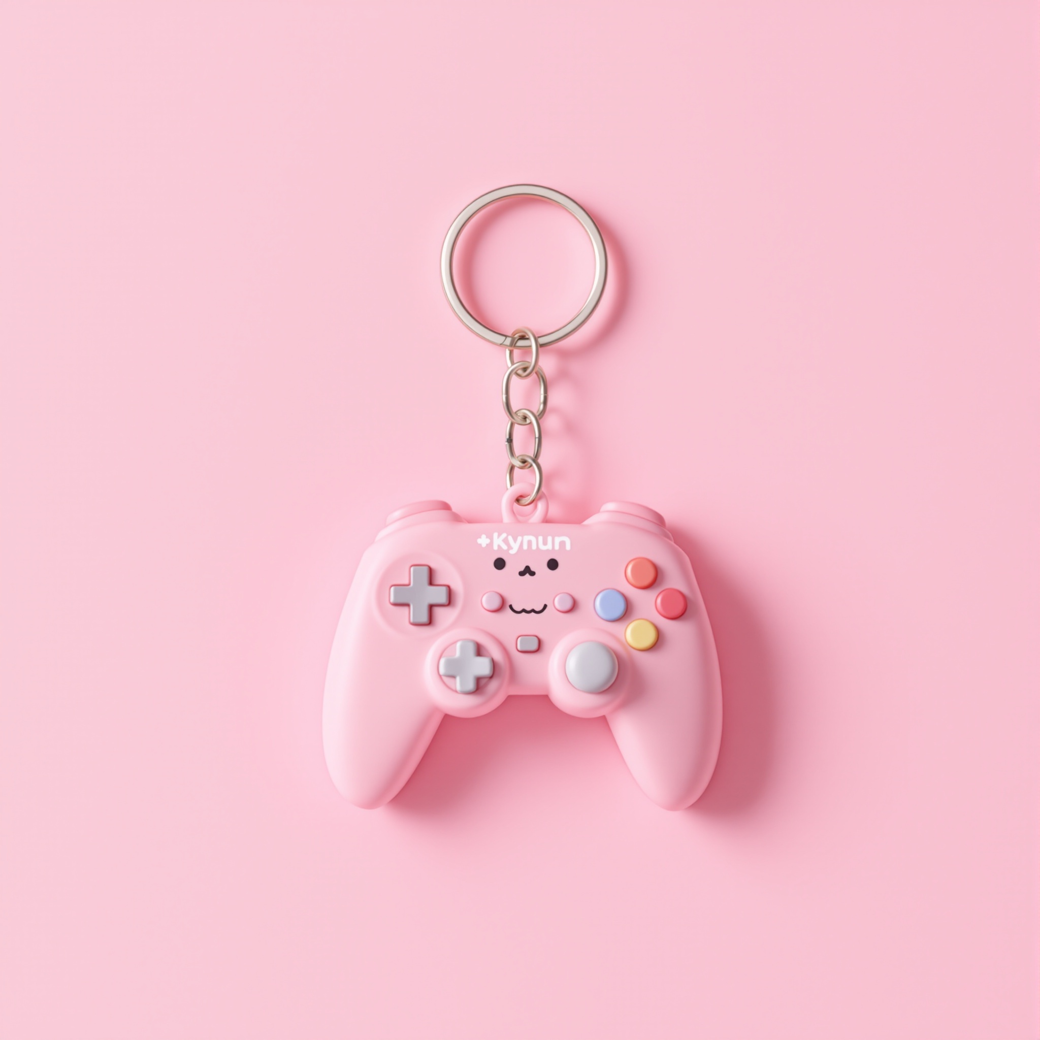 산리오 무네큥 시리즈 게임기 참 시크릿 키링