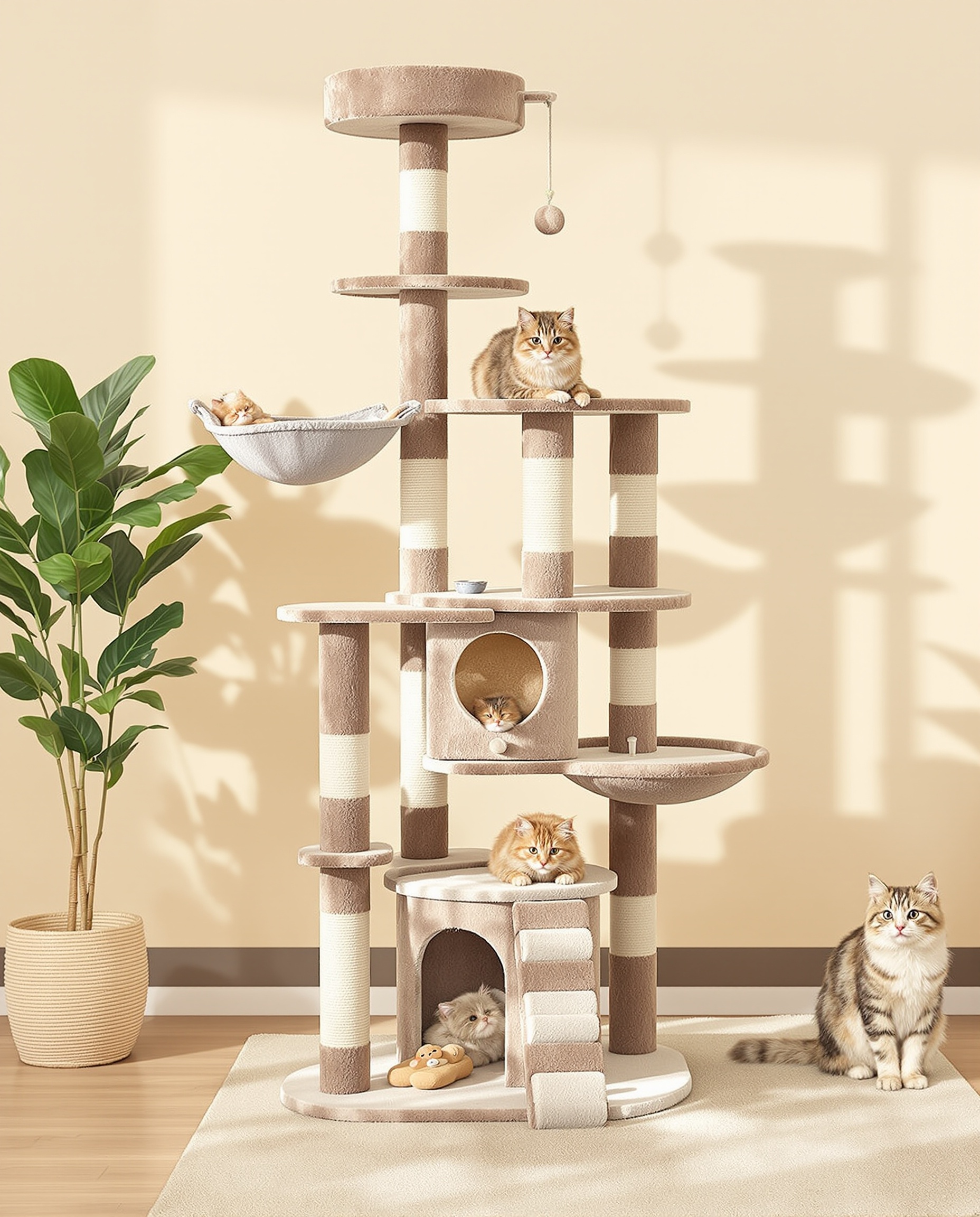 Premium Cat Tree Tower