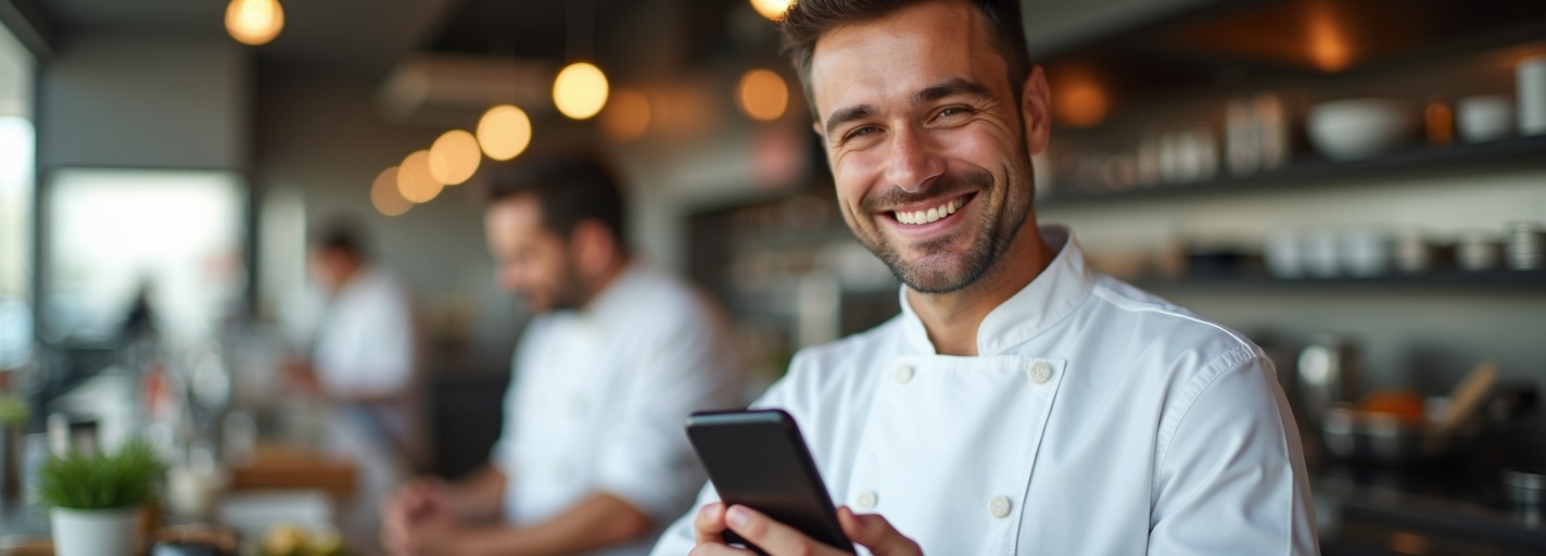 Dono de restaurante de sucesso