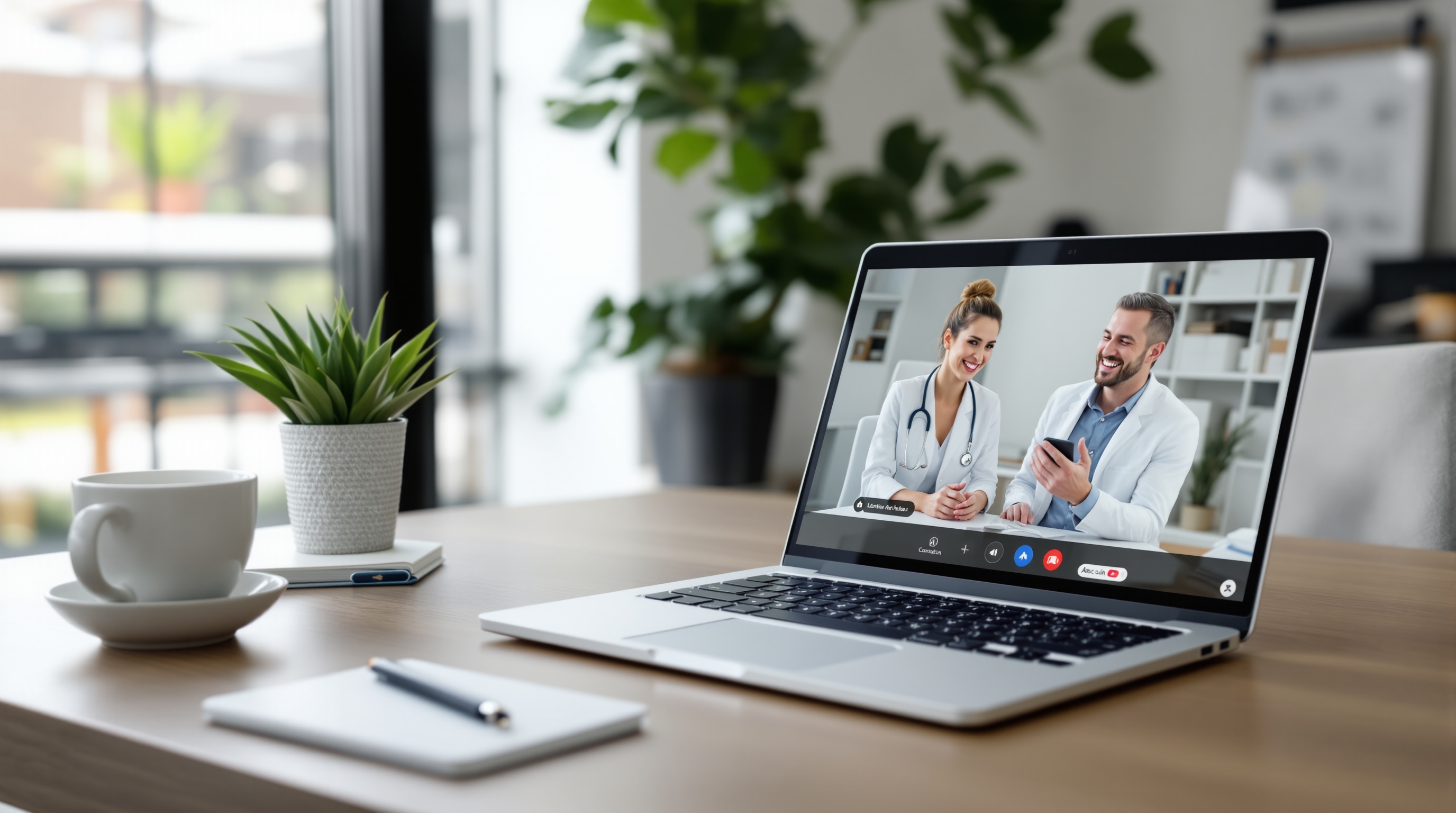 Telehealth consultation setup