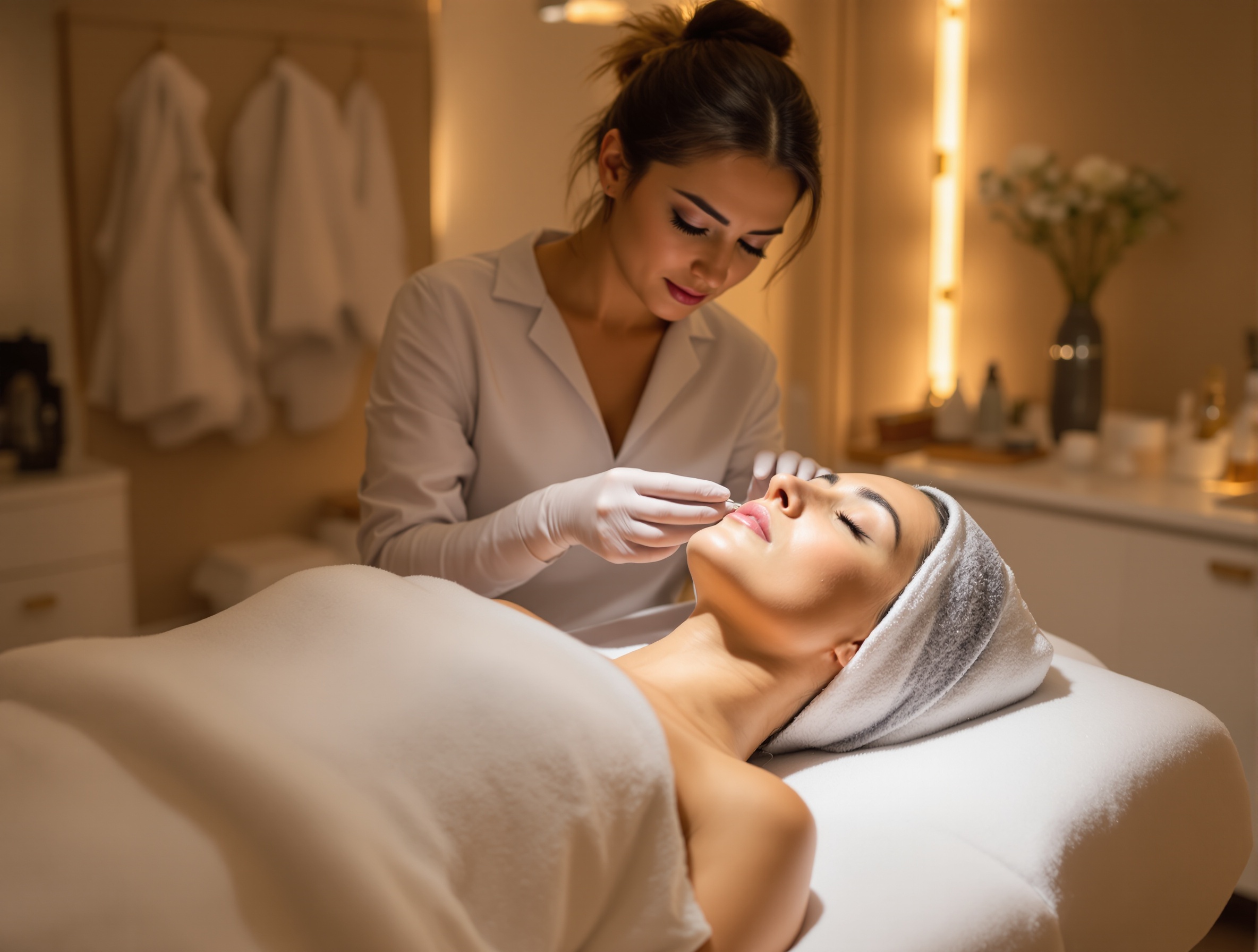 Tratament Cosmetic Velvet 1 Studio Tratament cosmetic în derulare la Velvet 1 Studio