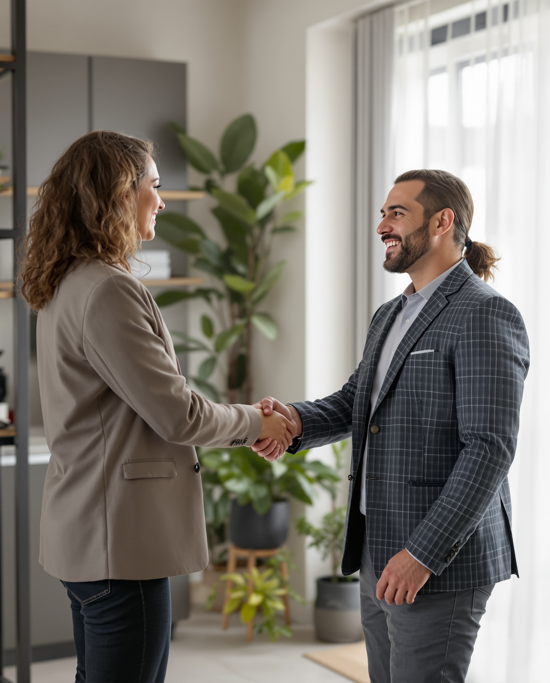 Buyer and tenant relationship building during property ownership transition