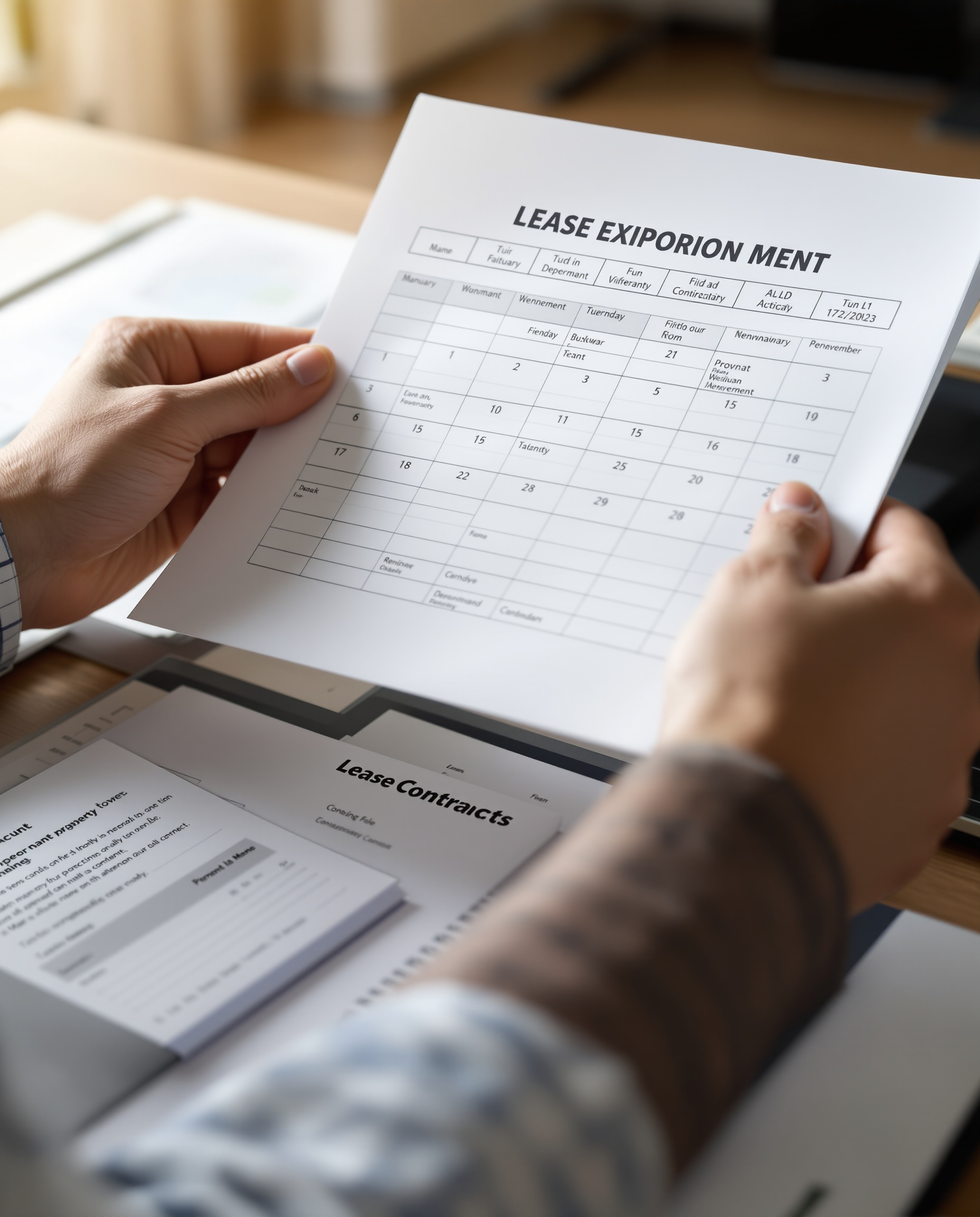 Managing lease expirations and renewals during apartment building sale