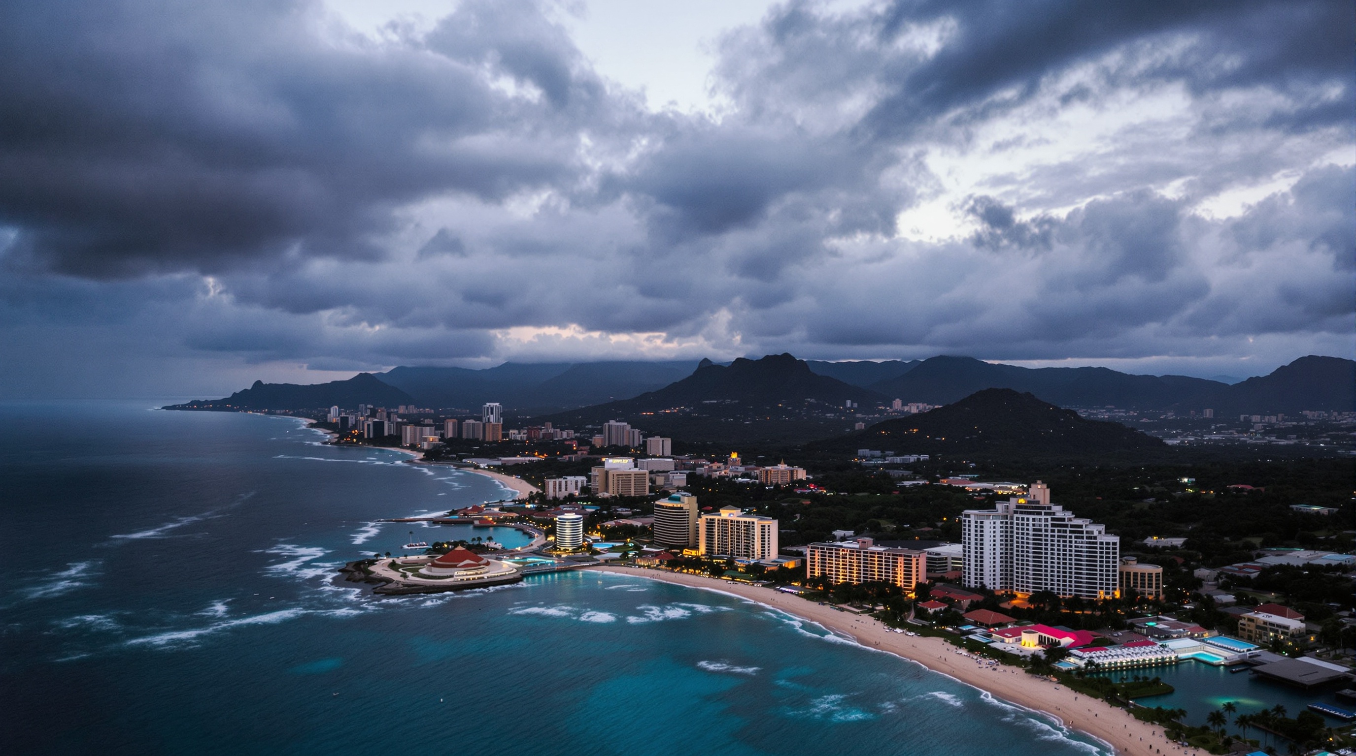 Puerto Vallarta coastline under travel advisory