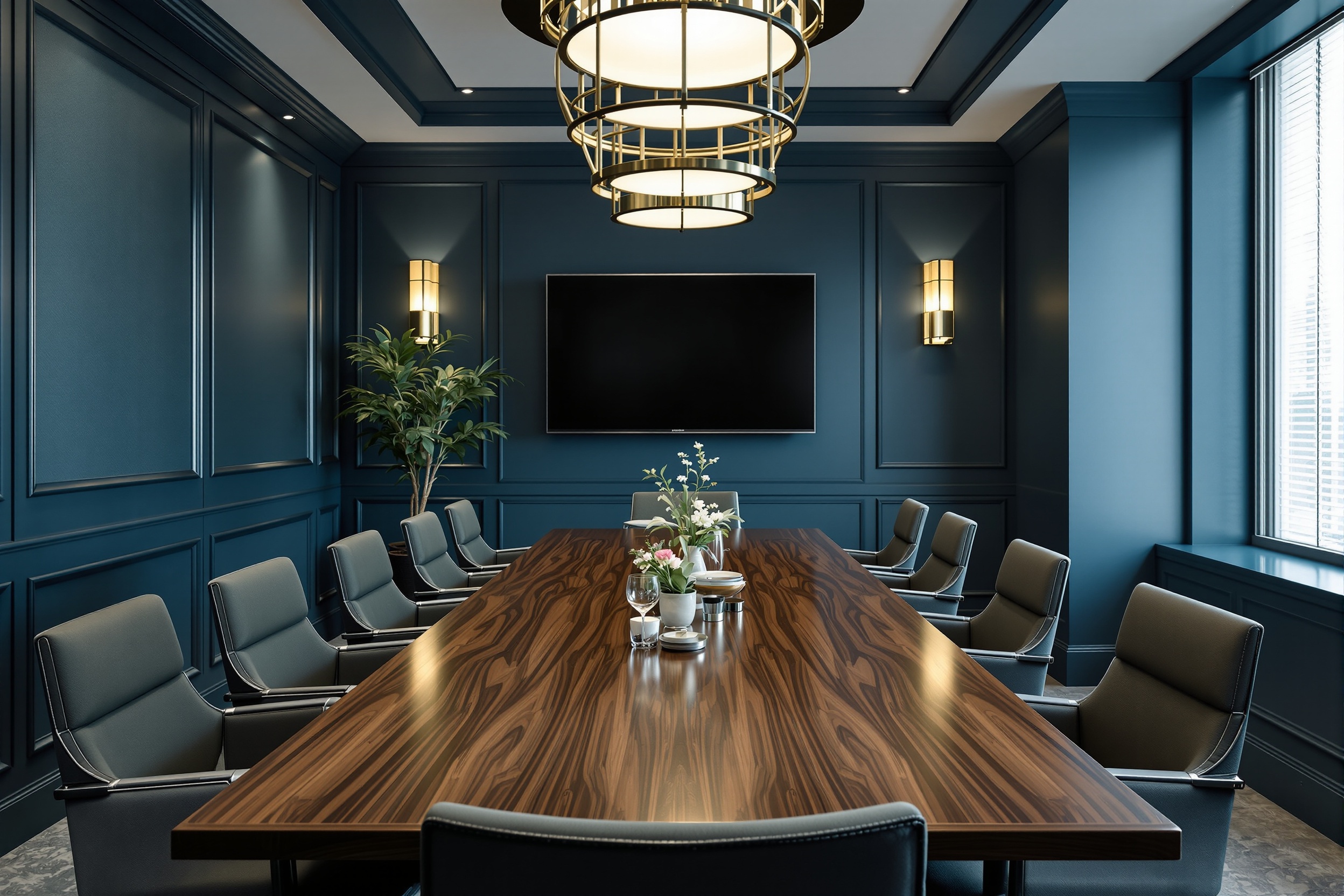 Sala de Reunião que Fecha Contratos Antes da Primeira Palavra