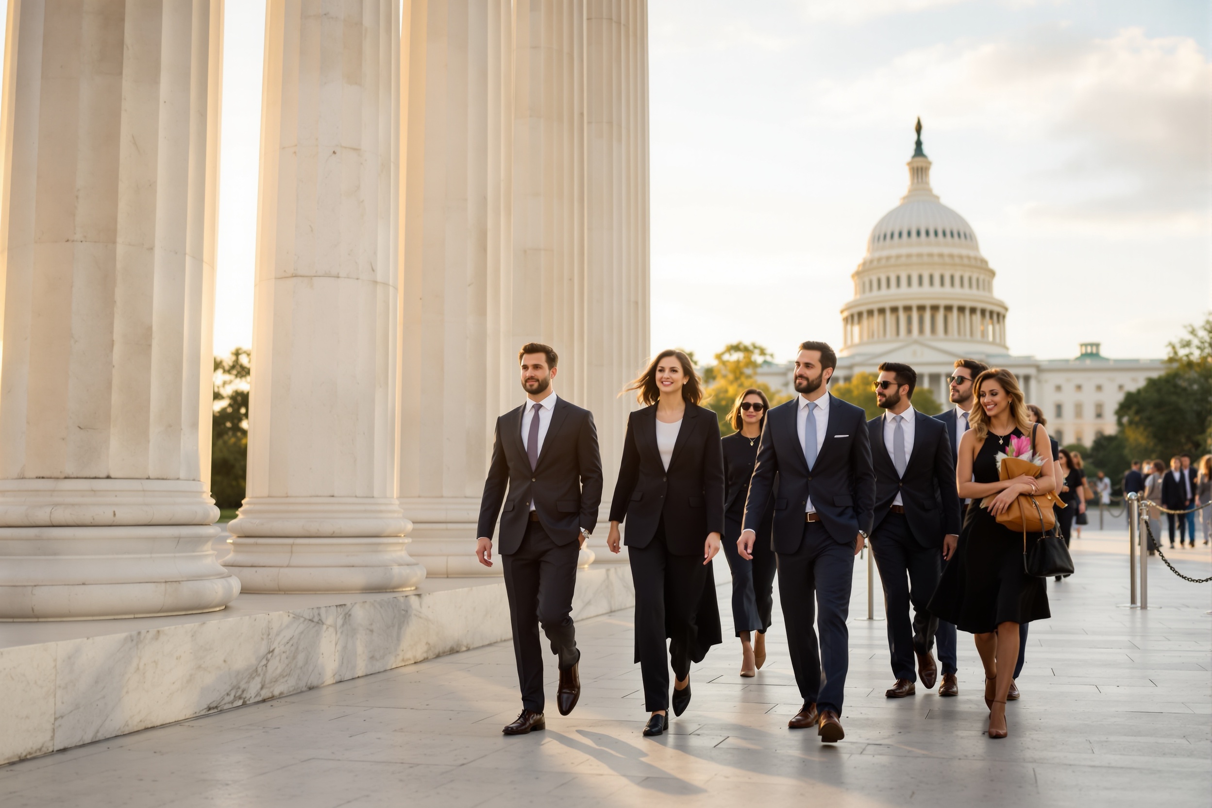 Corporate executives on private DC tour