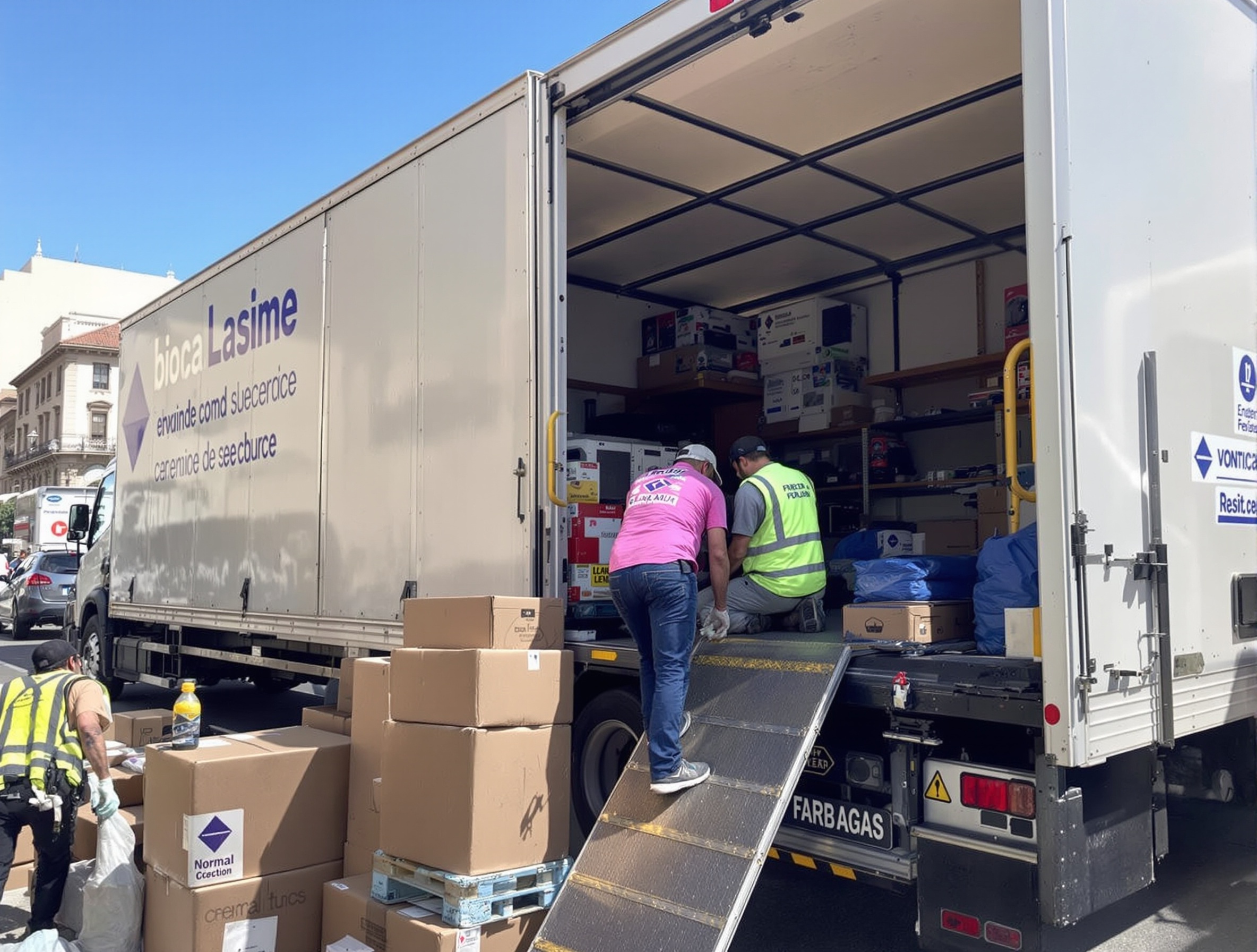 Vaciado completo de locales comerciales