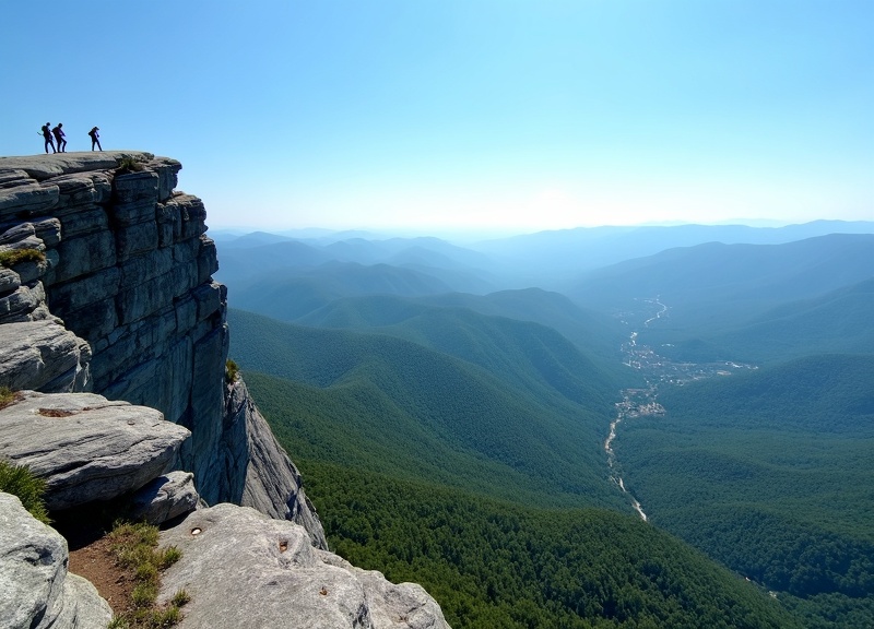 Whiteside Mountain Trail — hiking trail in Highlands NC mountains