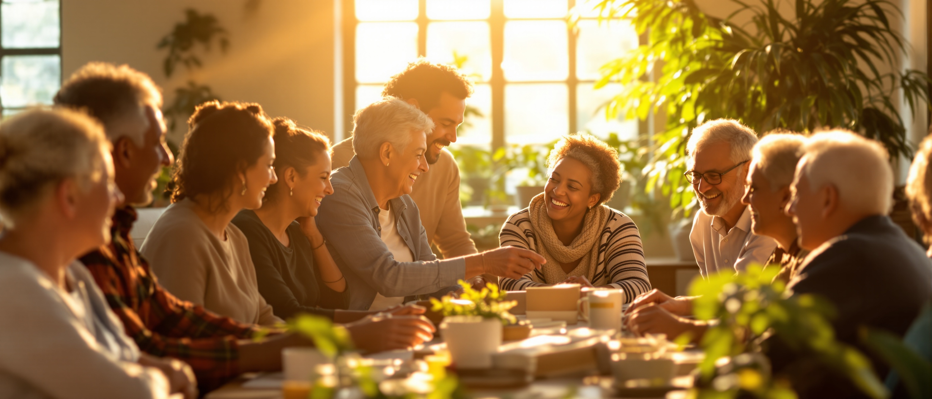 Christian humanitarian organization Ghana – GGGF community gathering of volunteers and beneficiaries